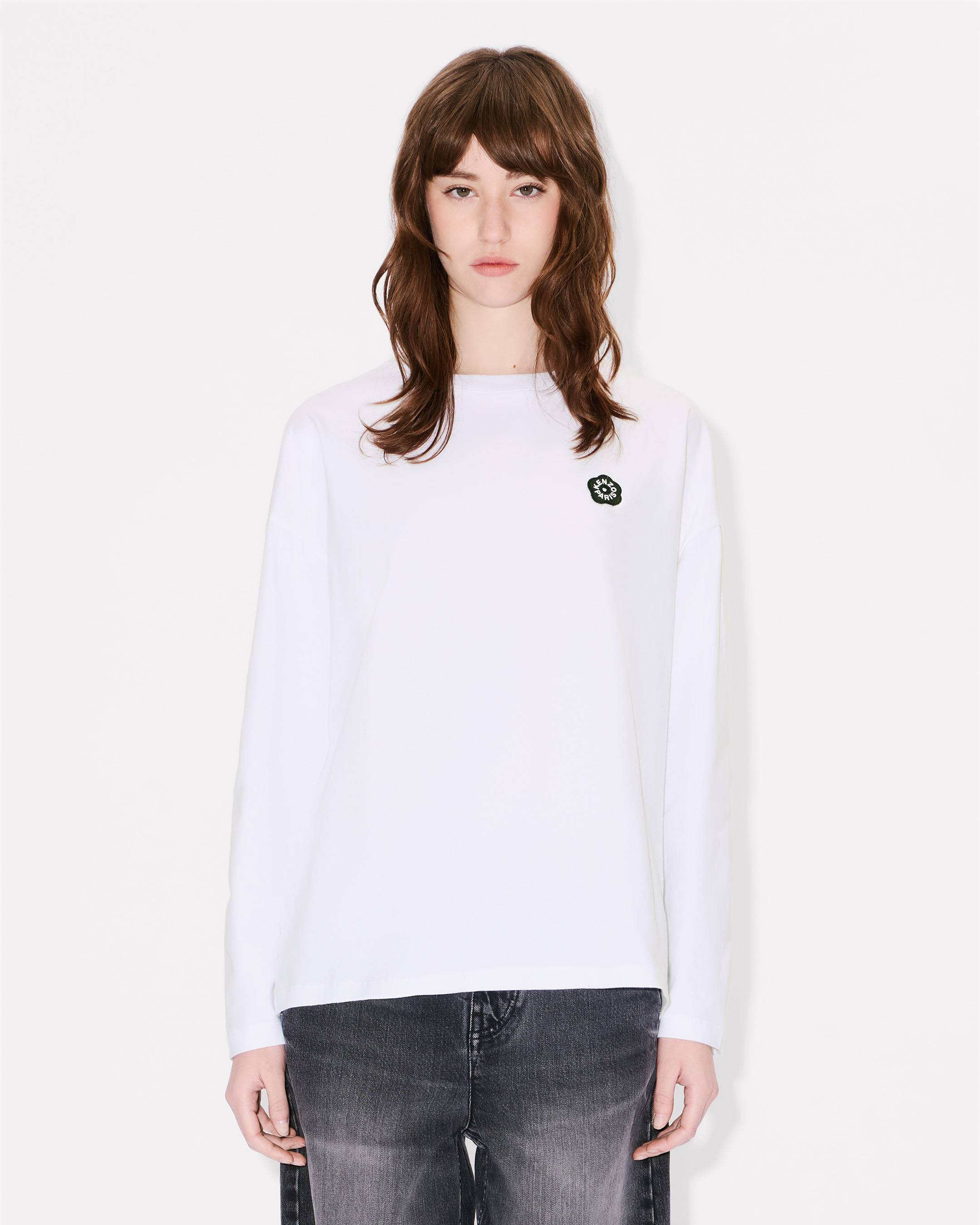 Boke Flower 2.0' ロング スリーブ コットン Tシャツ | ウィメンズ | KENZO