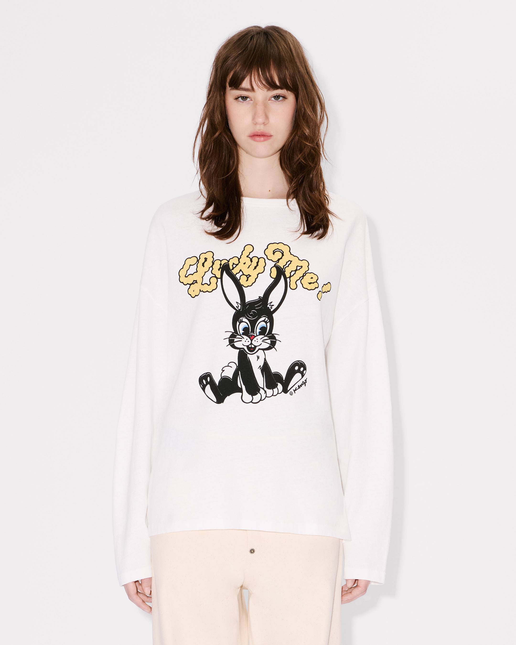 'KENZO Cartoon' long sleeves T-shirt cotton