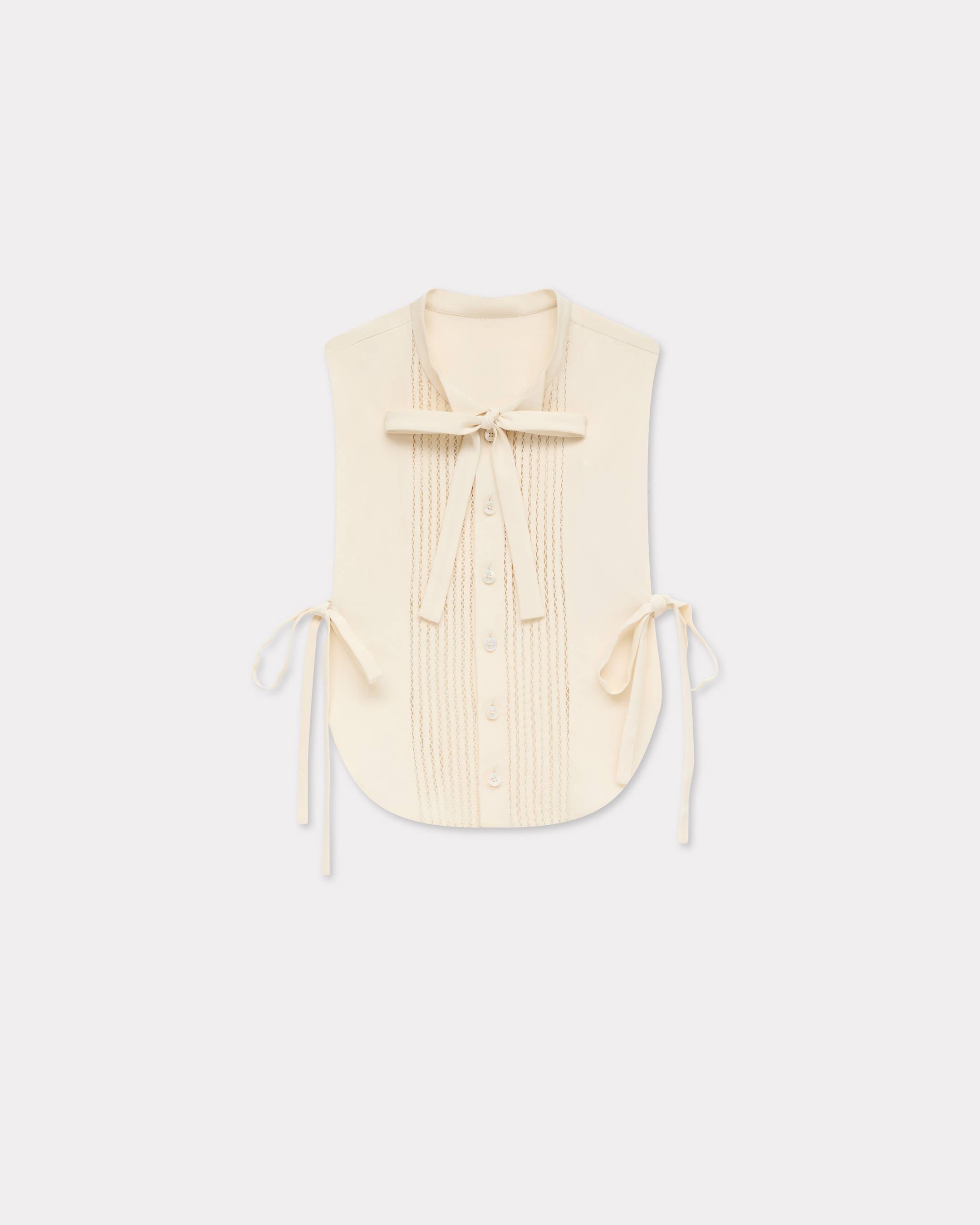Plastron top in silk | Women's | KENZO