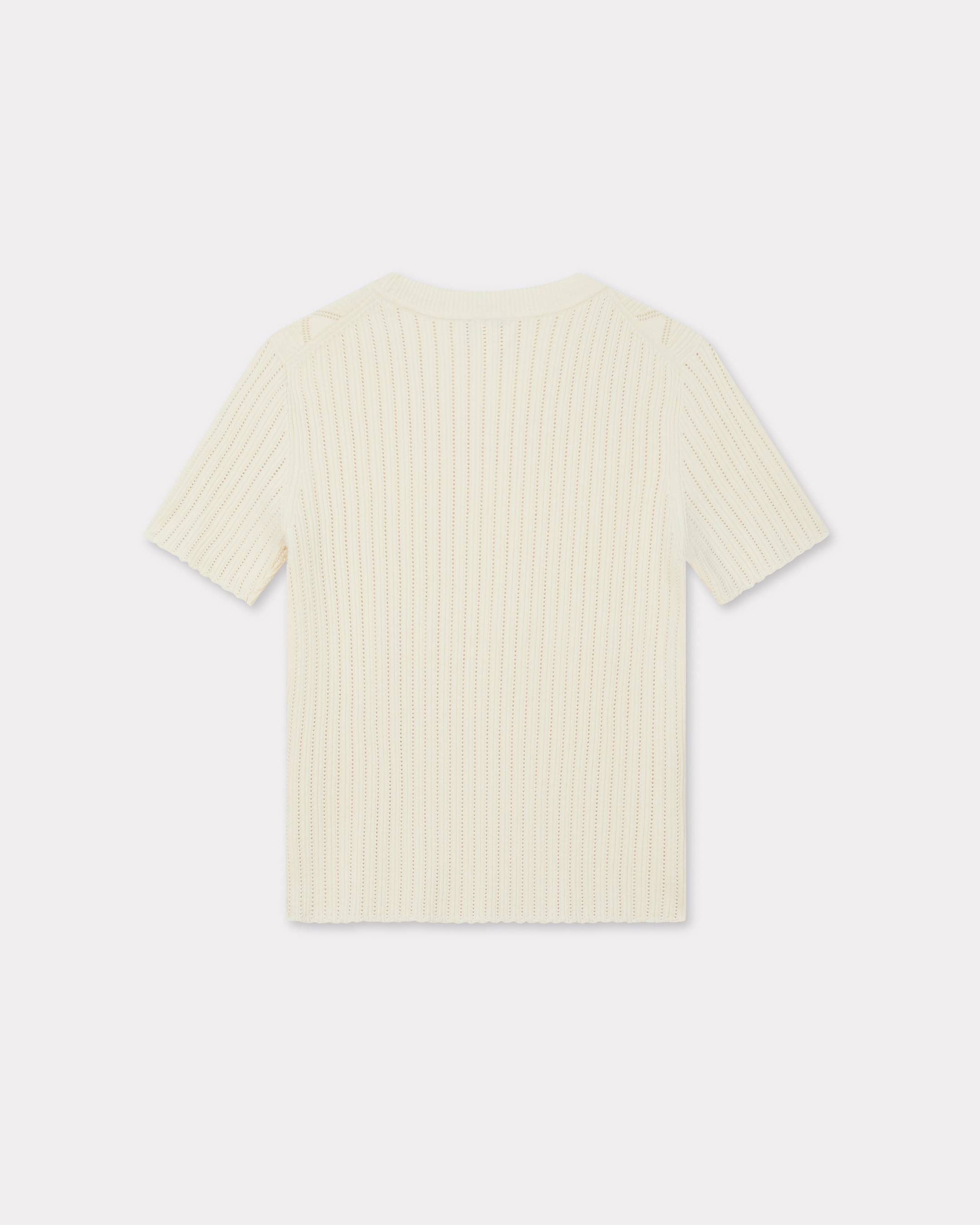 Short sleeve knit top