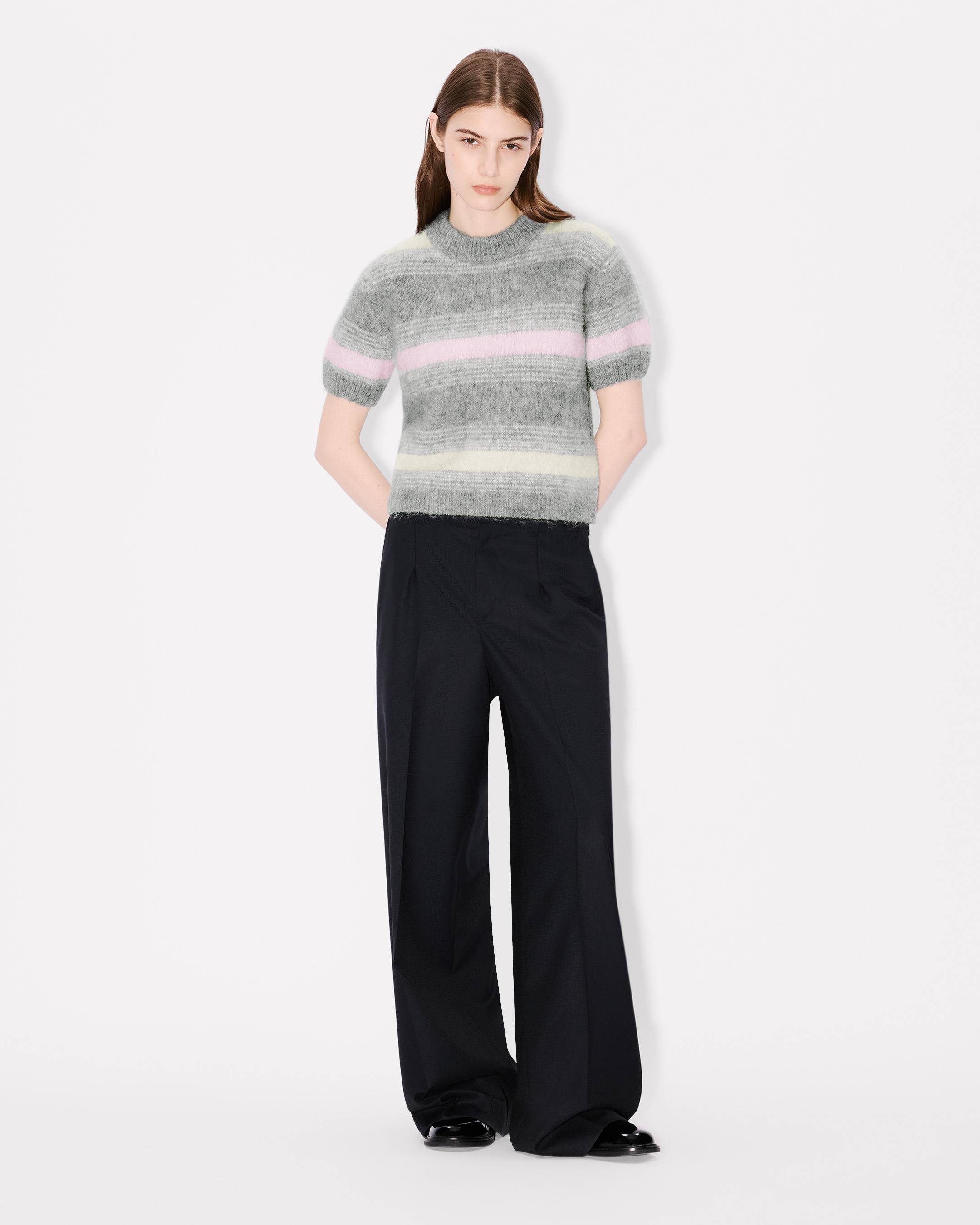 トップス ._. KENZO Speed Stripe' へアリー ニット トップ | ウィメンズ | KENZO