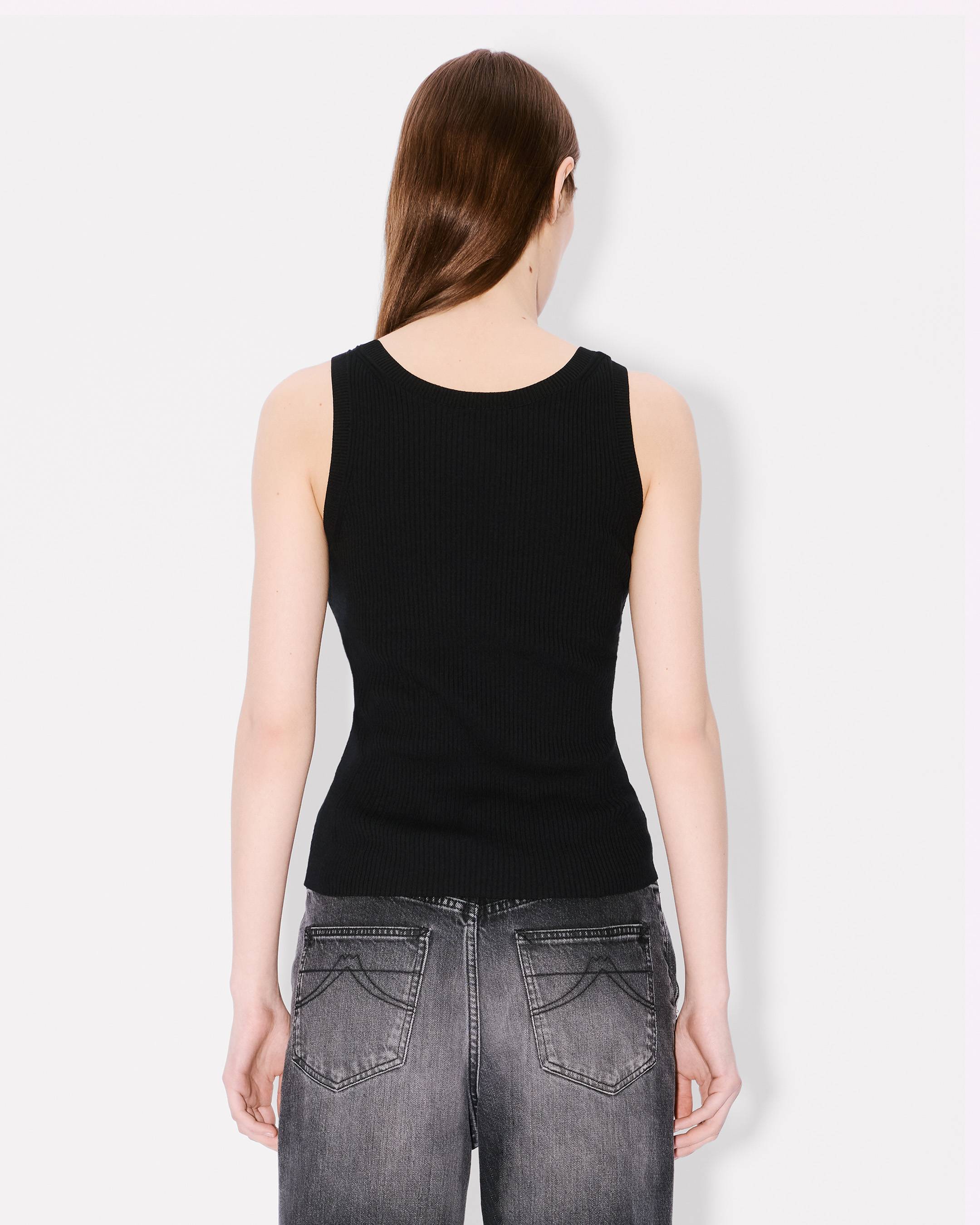 Boke Flower 2.0' embroidered rib tank top | Women's | KENZO