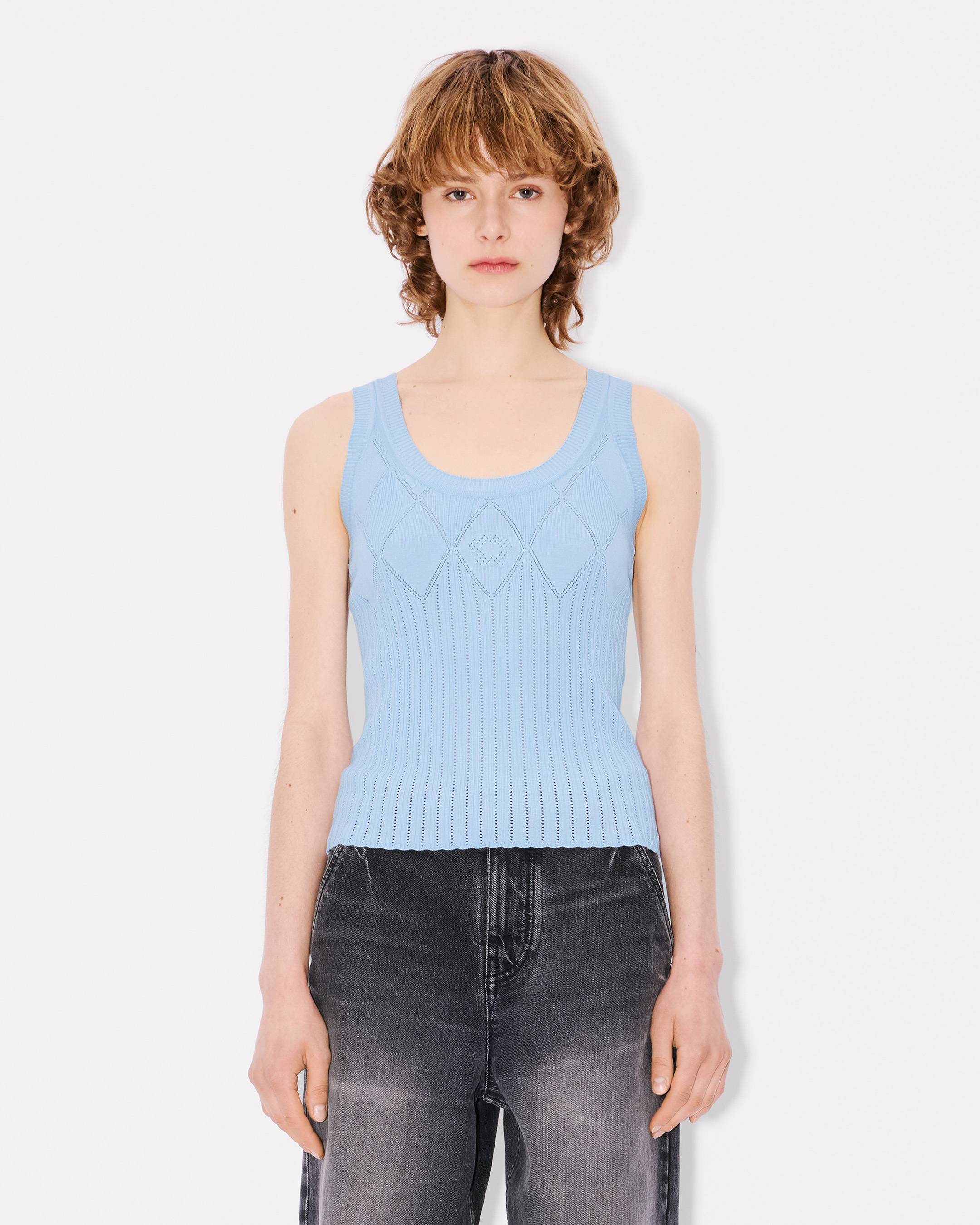 Textured tank top