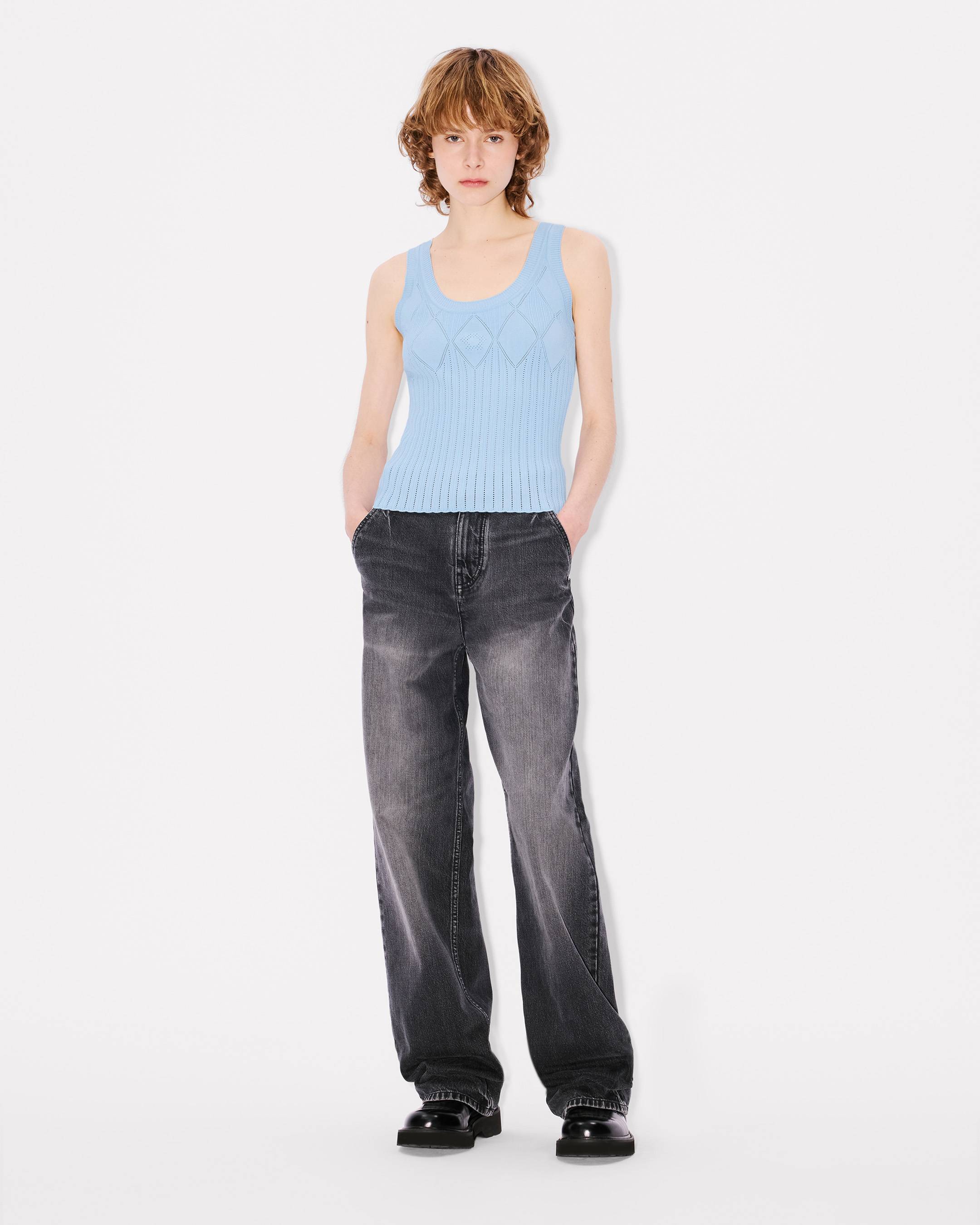 Textured tank top