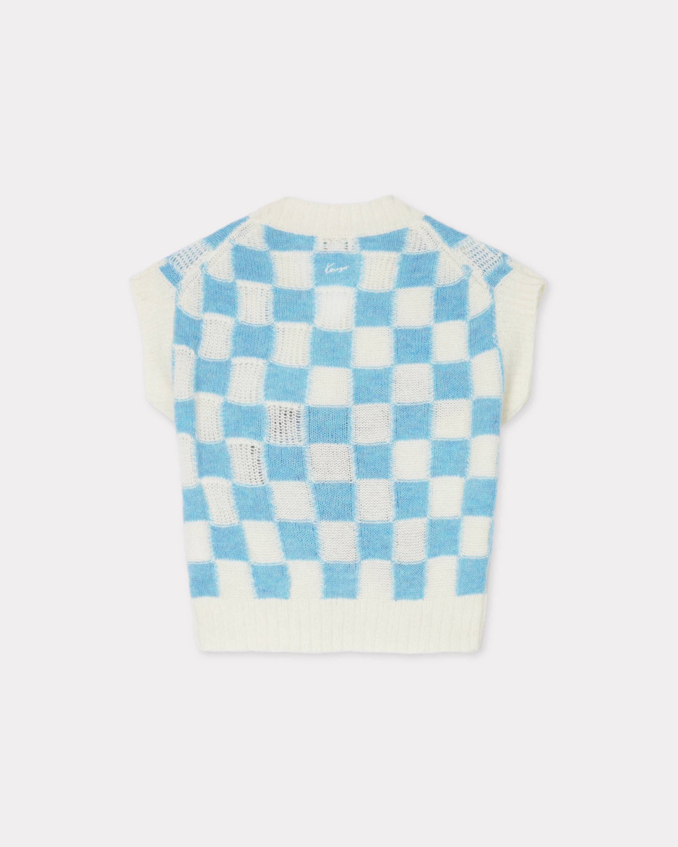 KENZO Cartoon' vest in hairy alpaca | Women's | KENZO
