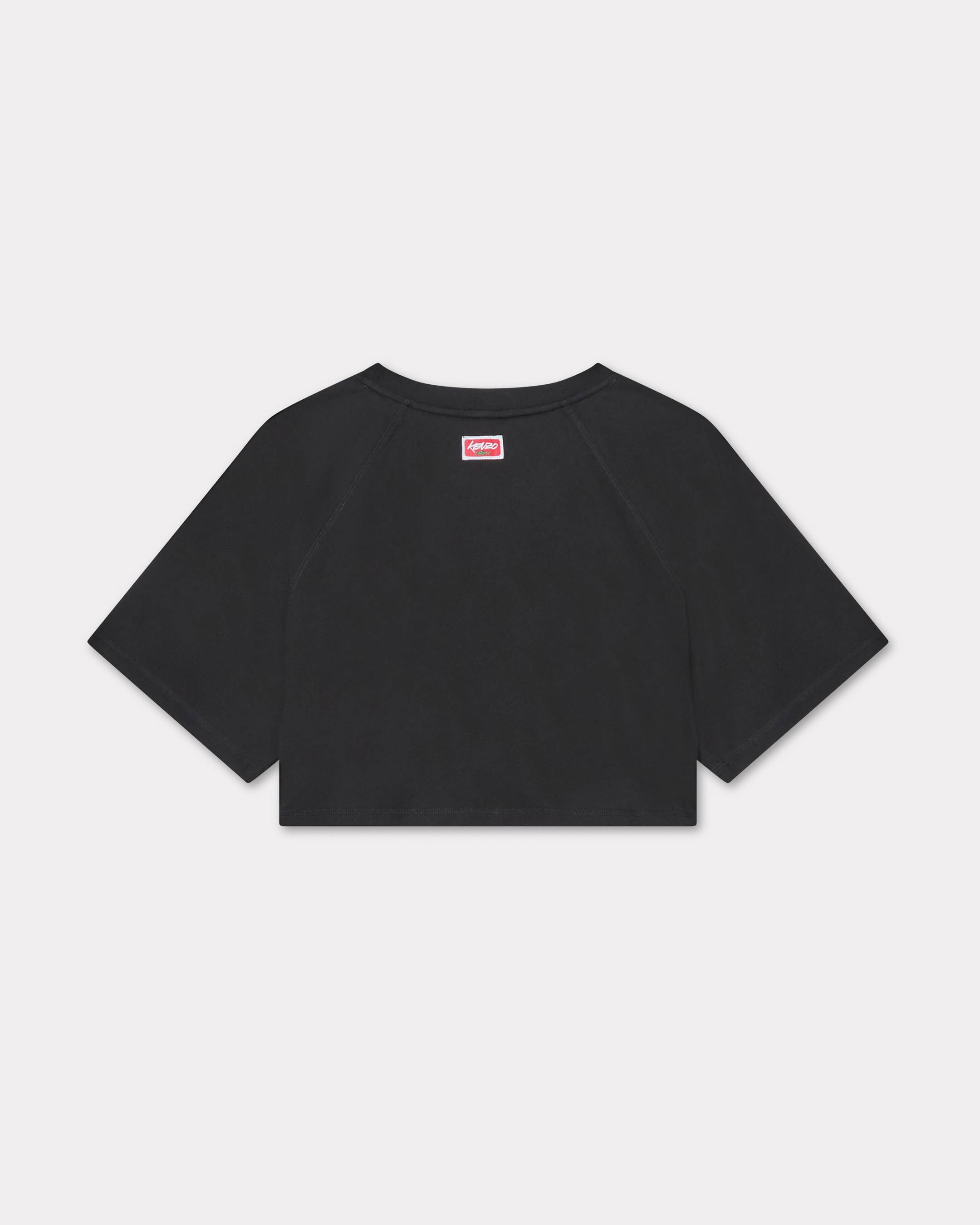 'Kenzo x Futura 2000' boxy cropped T-shirt in cotton