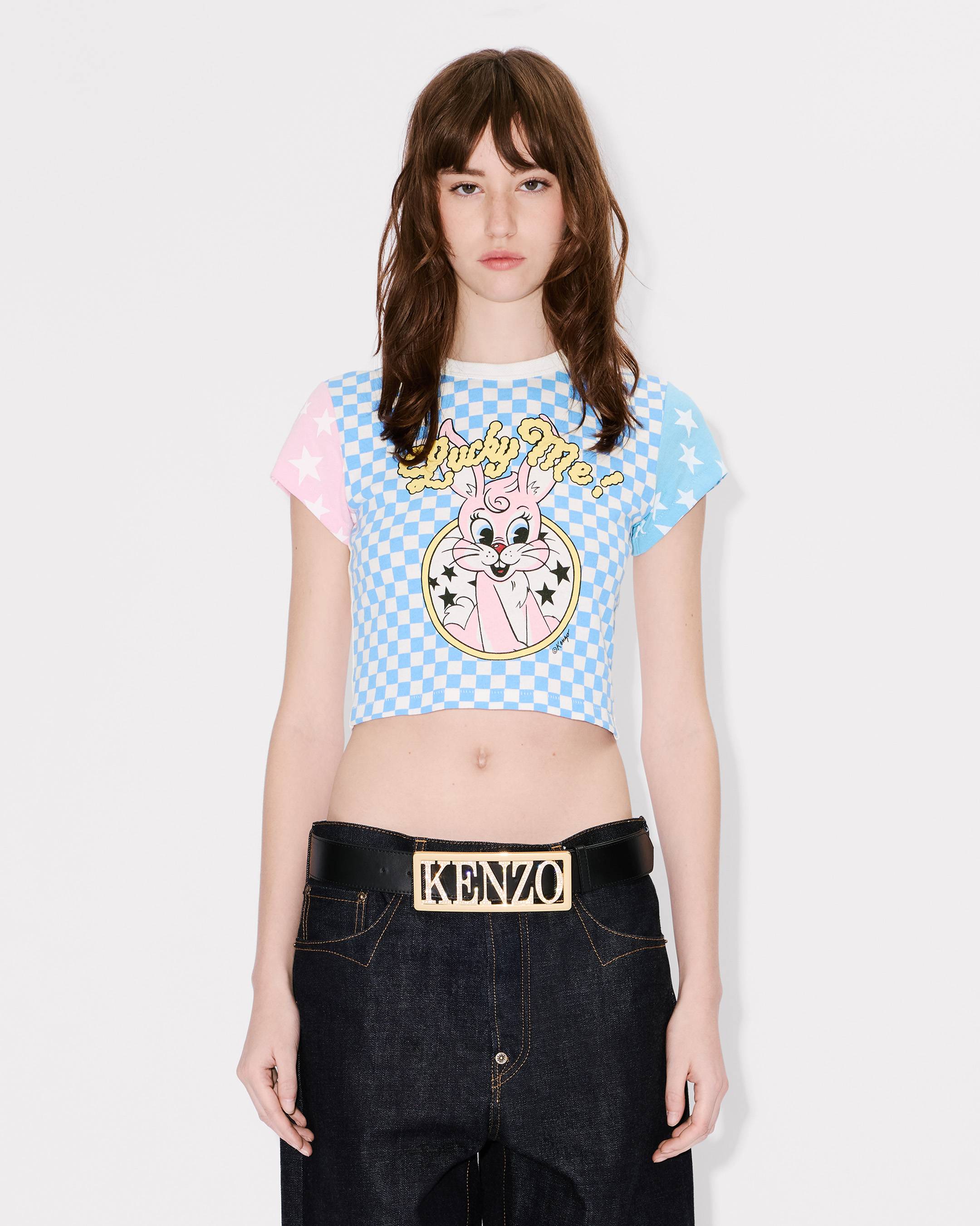 'KENZO Cartoon' cropped T-shirt in cotton