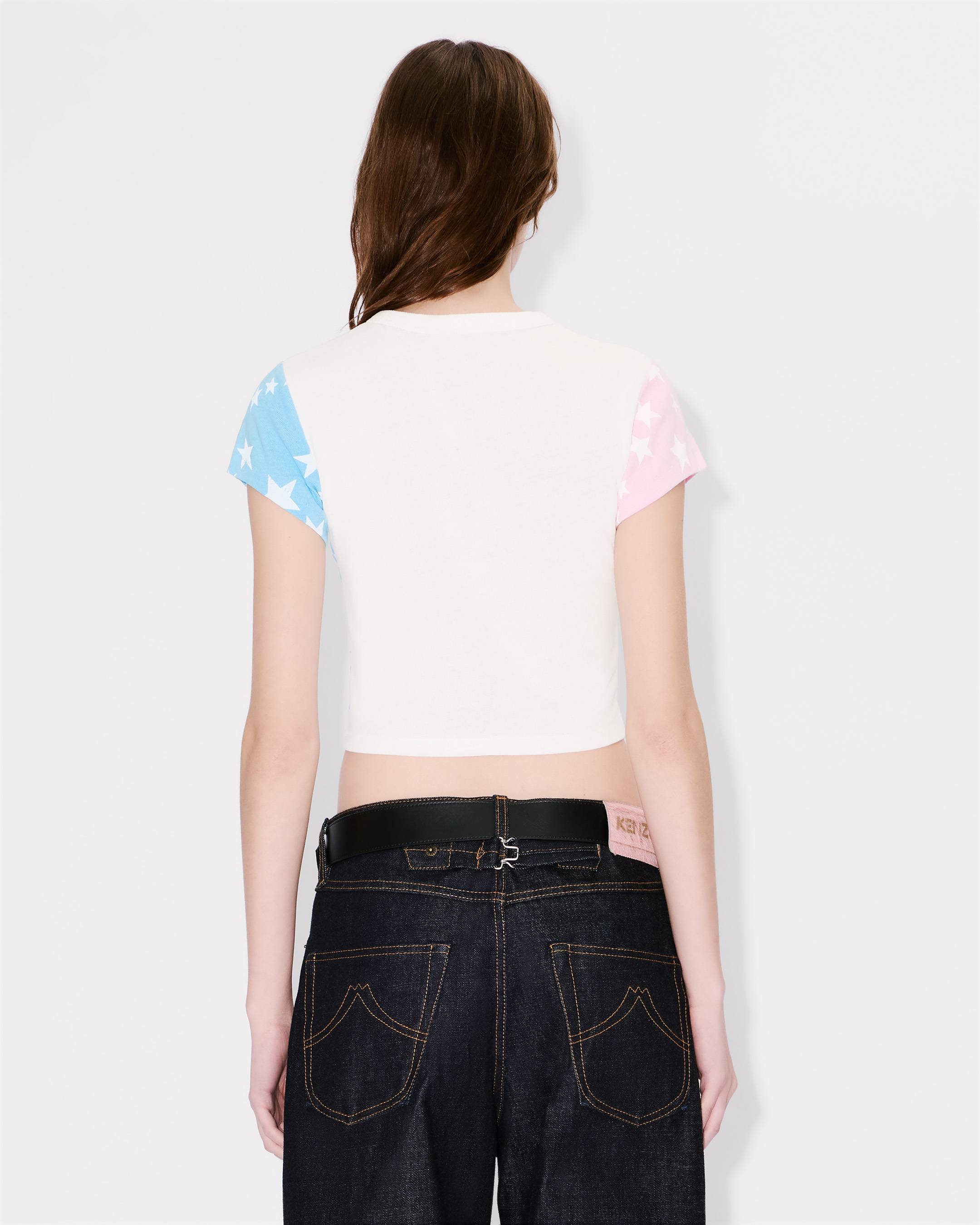 'KENZO Cartoon' cropped T-shirt in cotton