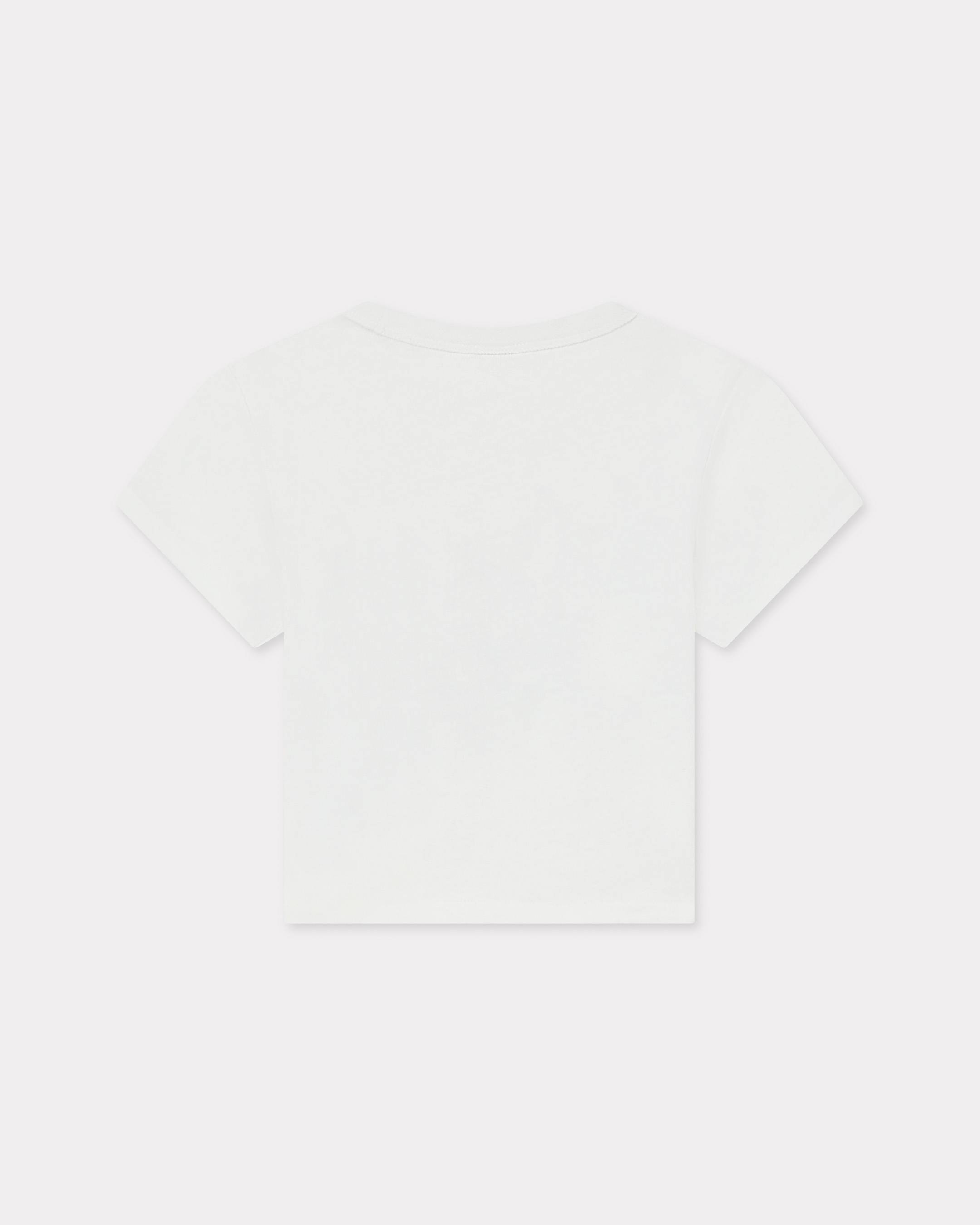 'KENZO Cartoon' coloring cropped T-shirt in cotton