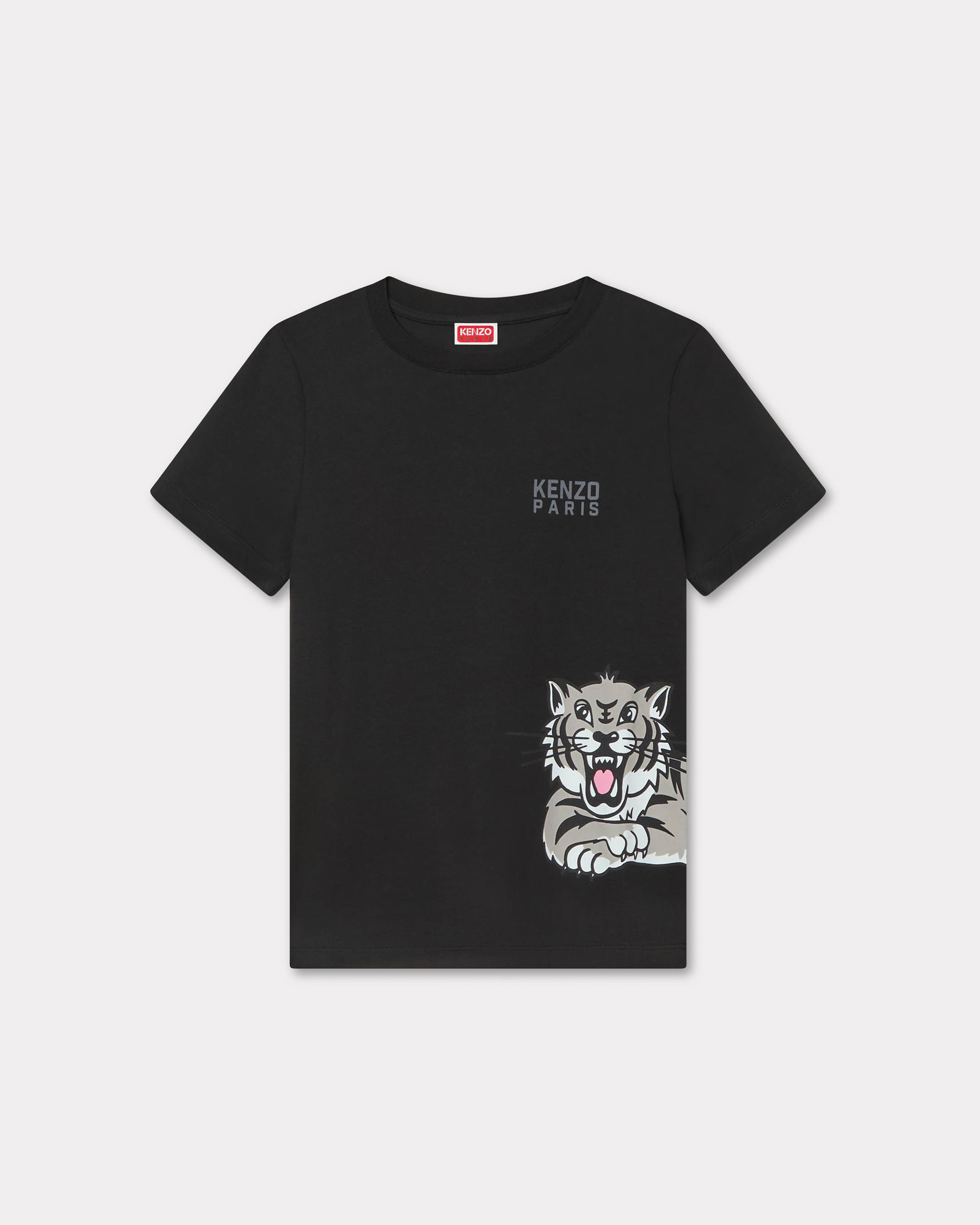 'KENZO Happy Tiger' コットン Tシャツ