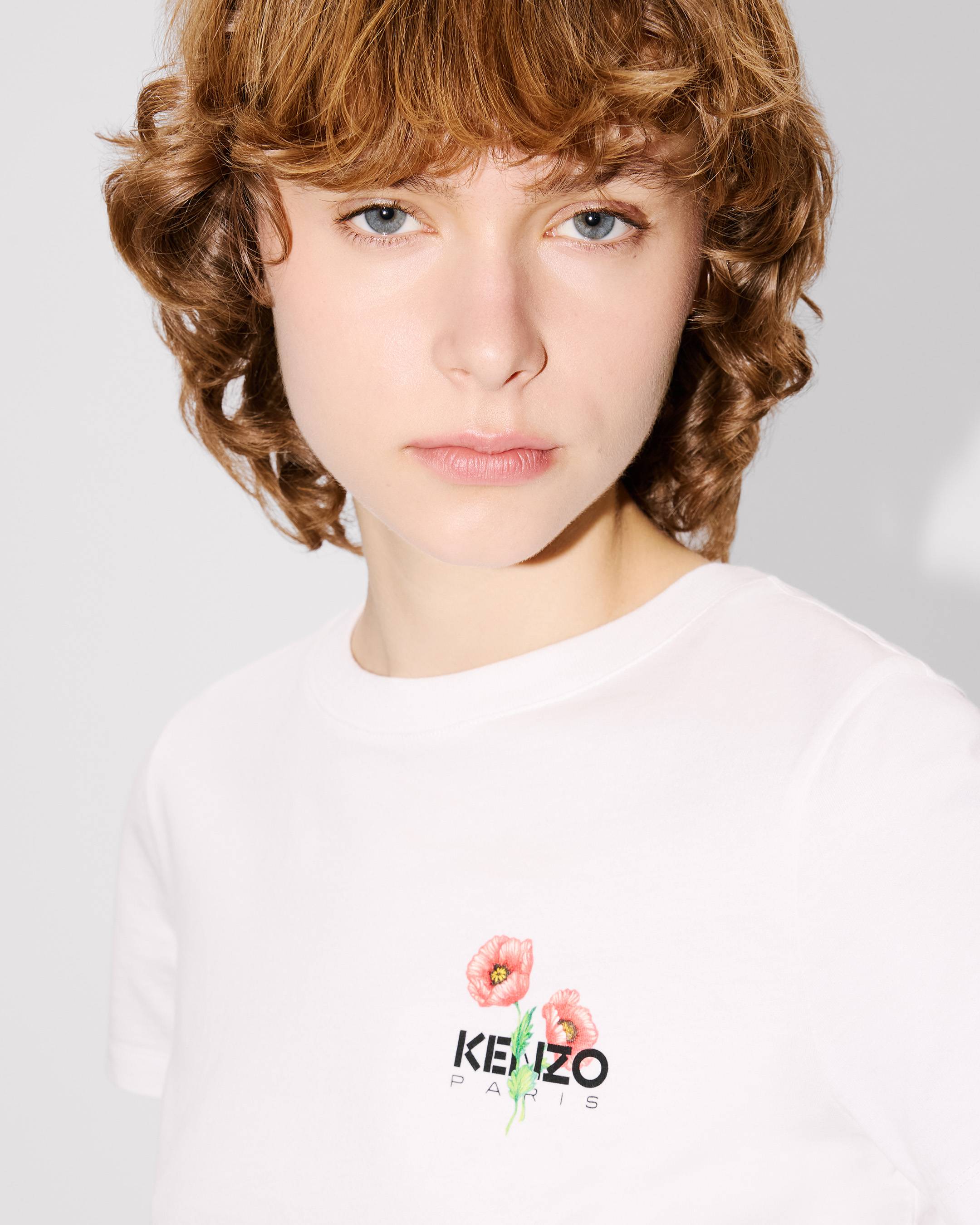 KENZO Archive Bouquet' T-shirt in cotton | Women's | KENZO