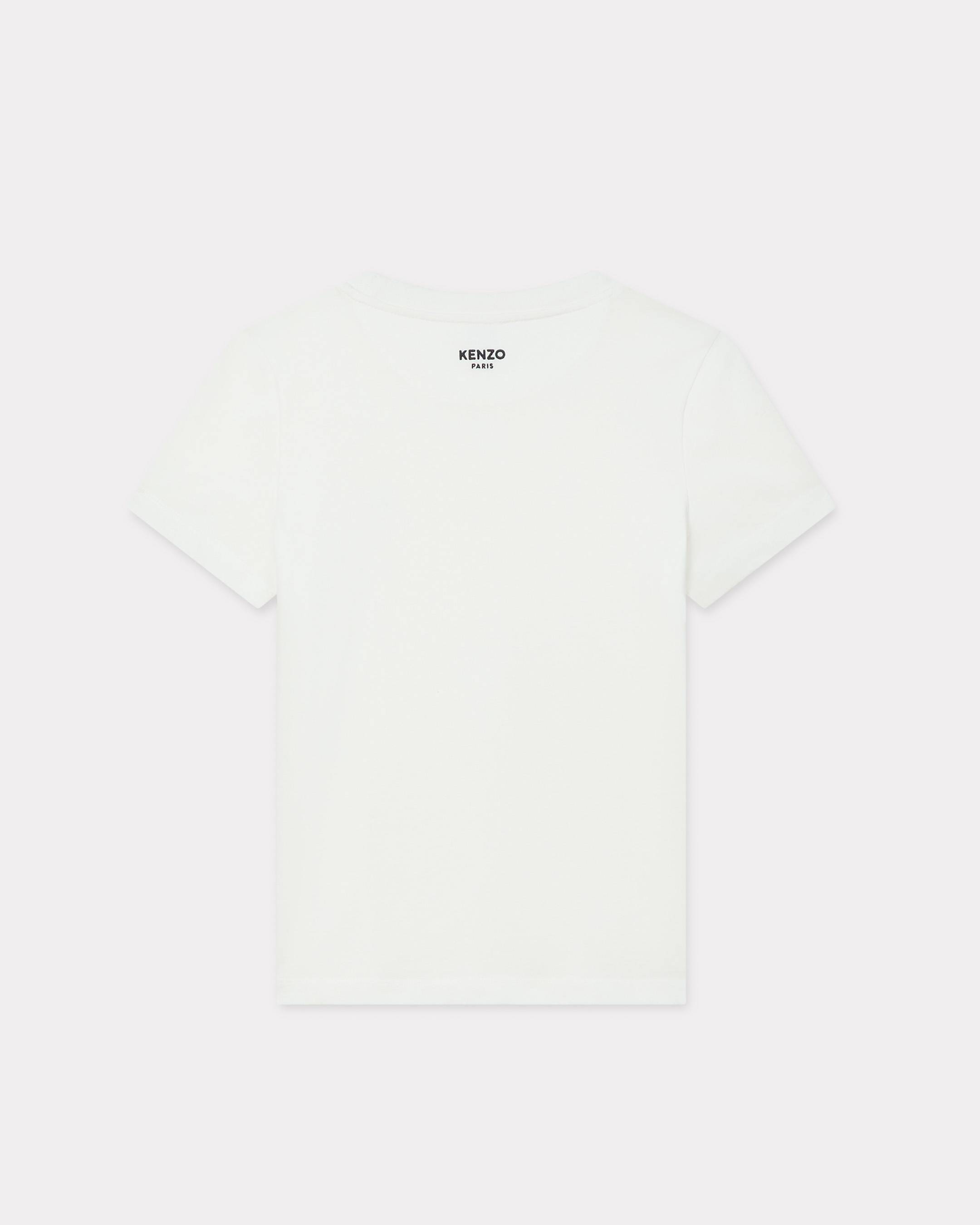 Boke Flower' embroidered T-shirt in cotton | Women's | KENZO