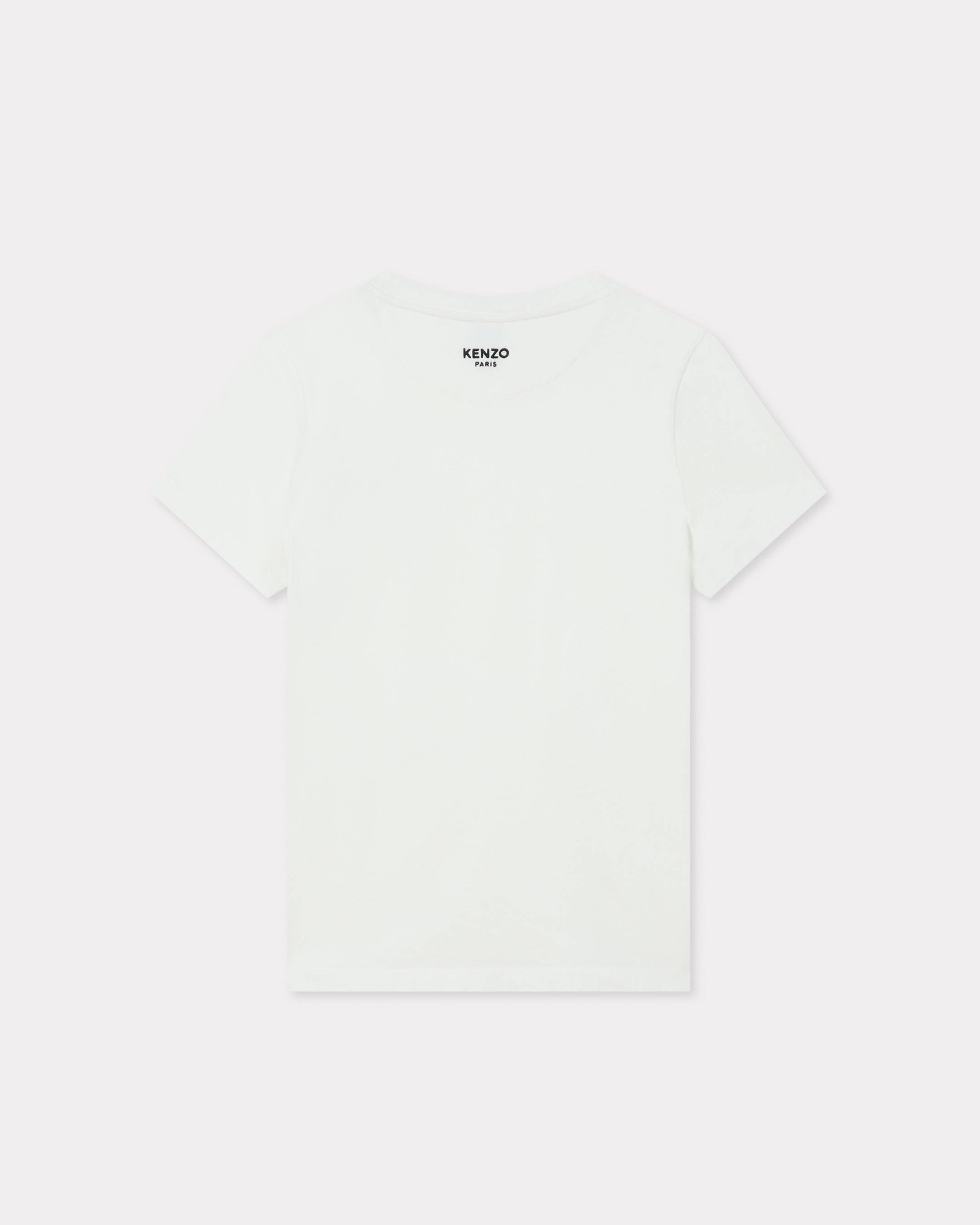 Boke Flower' embroidered T-shirt in cotton | Women's | KENZO