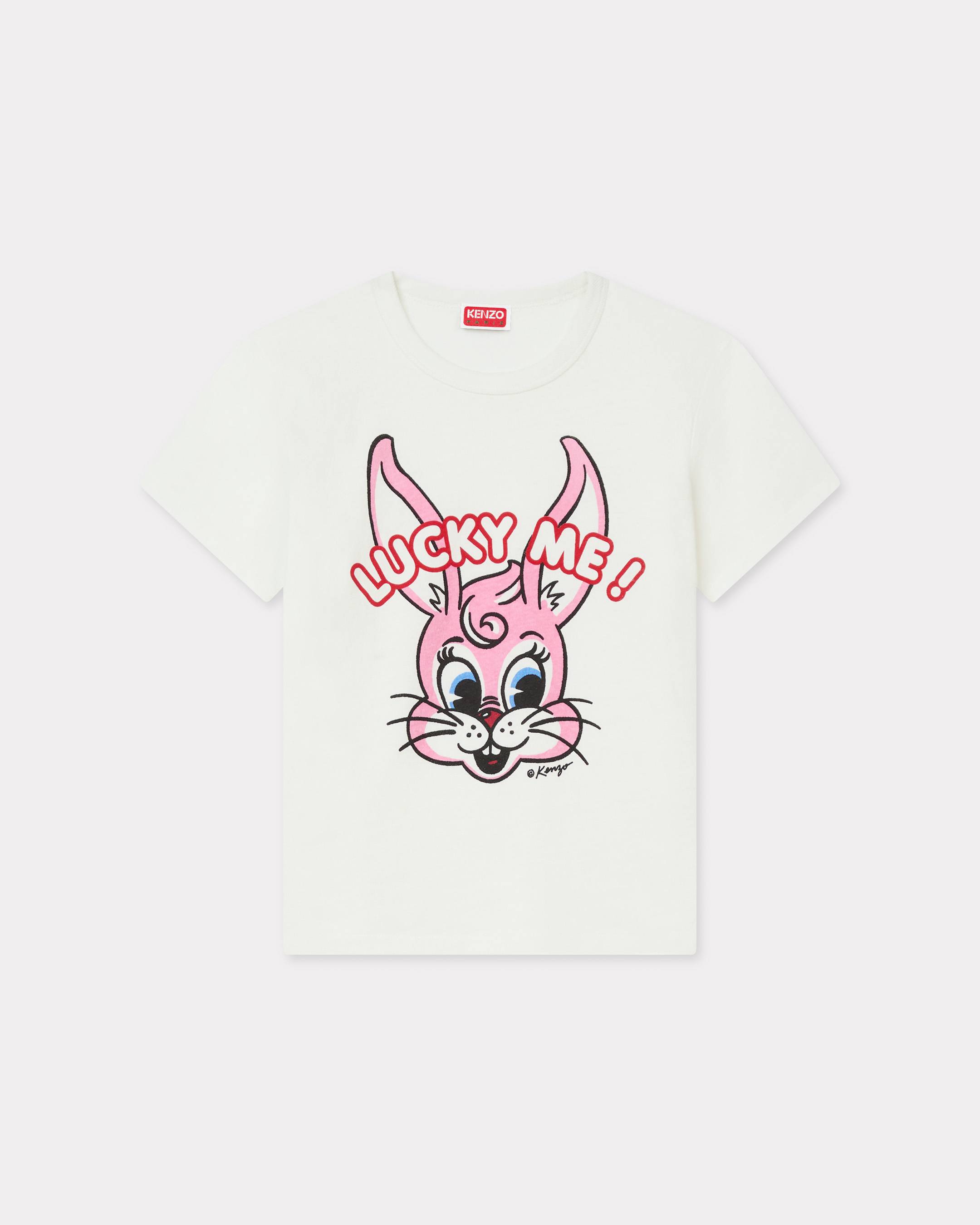 KENZO ' Cartoon' T-shirt , Woman, Off White, Size Xl, Cotton