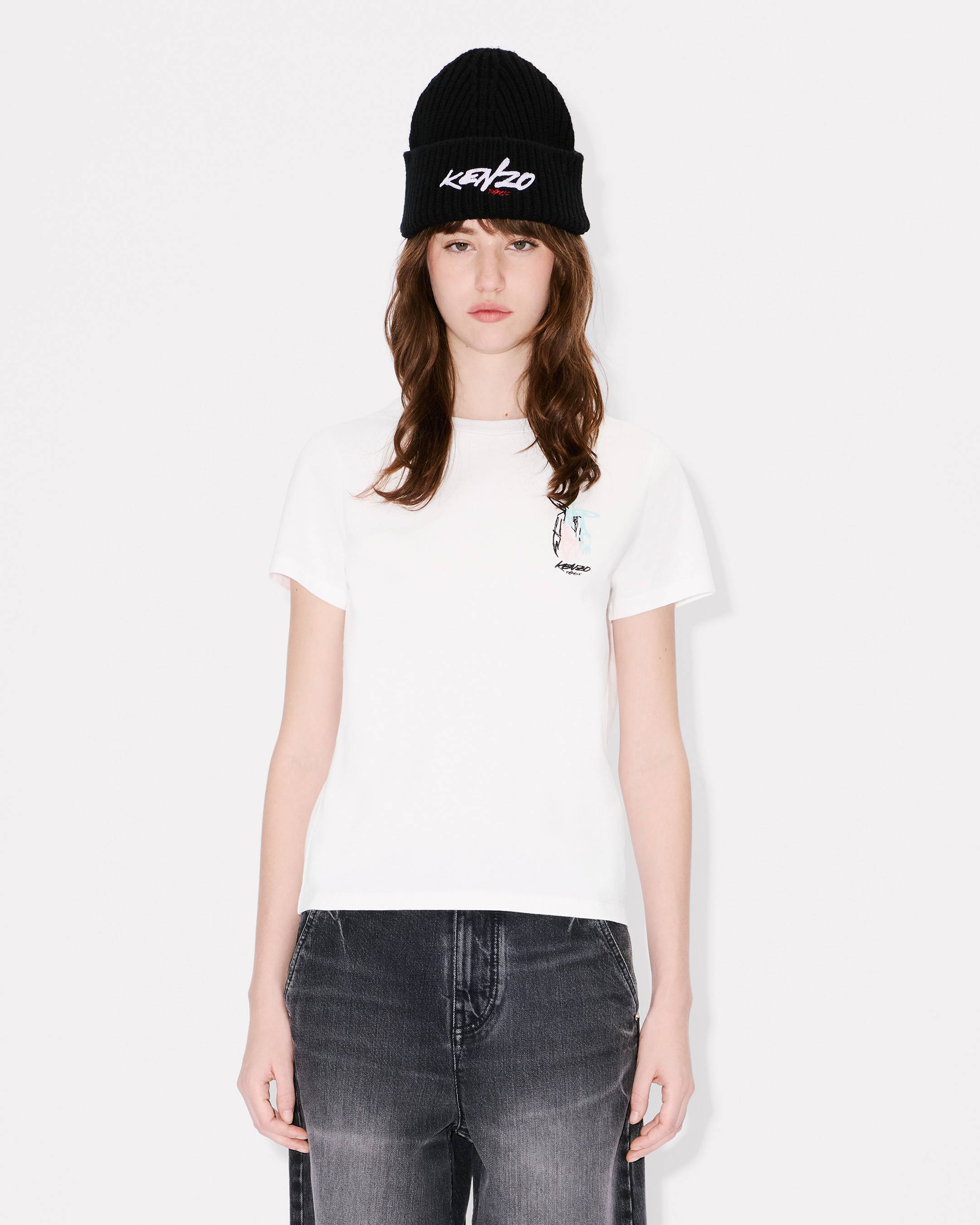 'Kenzo x Futura 2000' embroidered T-shirt in cotton