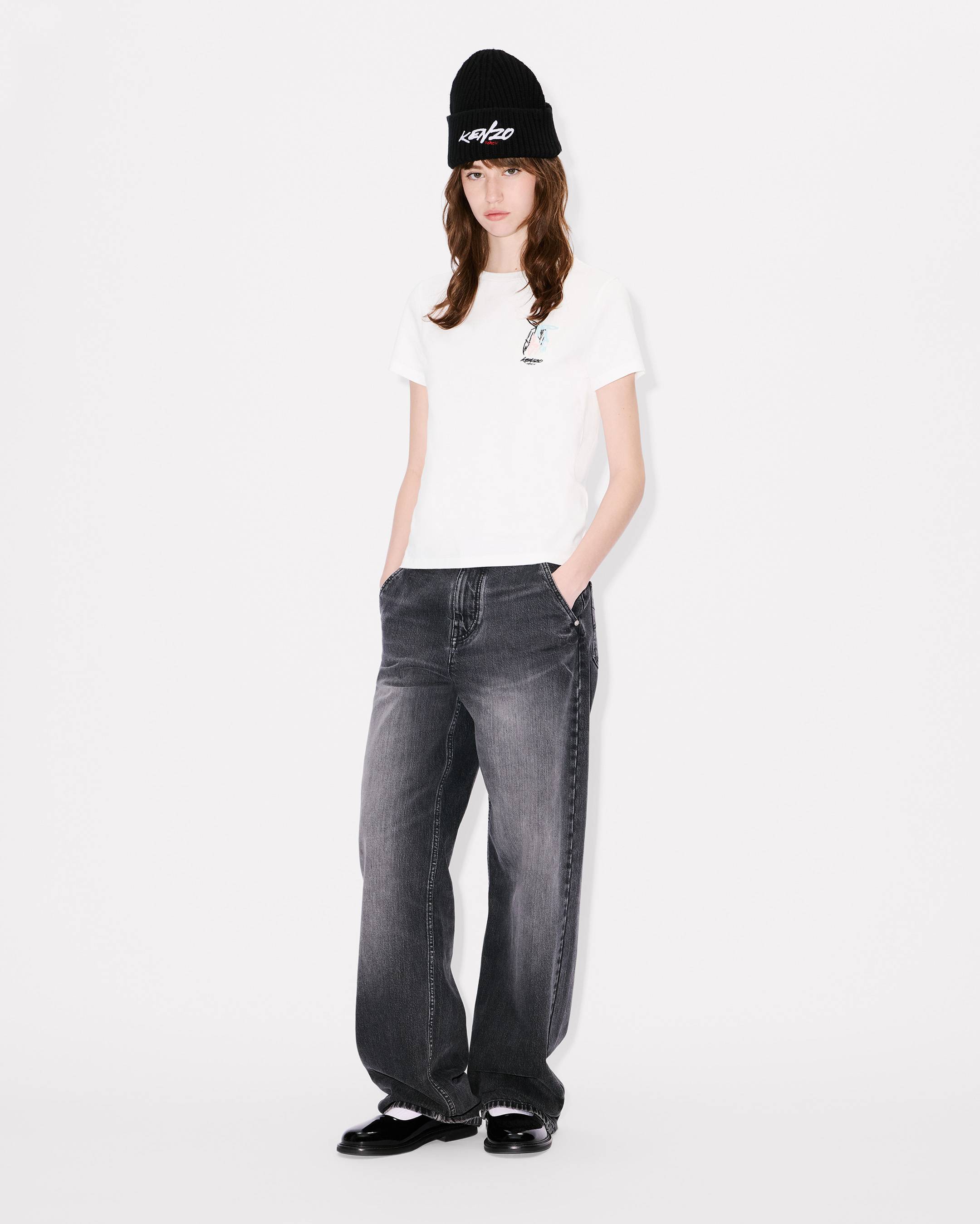 'Kenzo x Futura 2000' embroidered T-shirt cotton