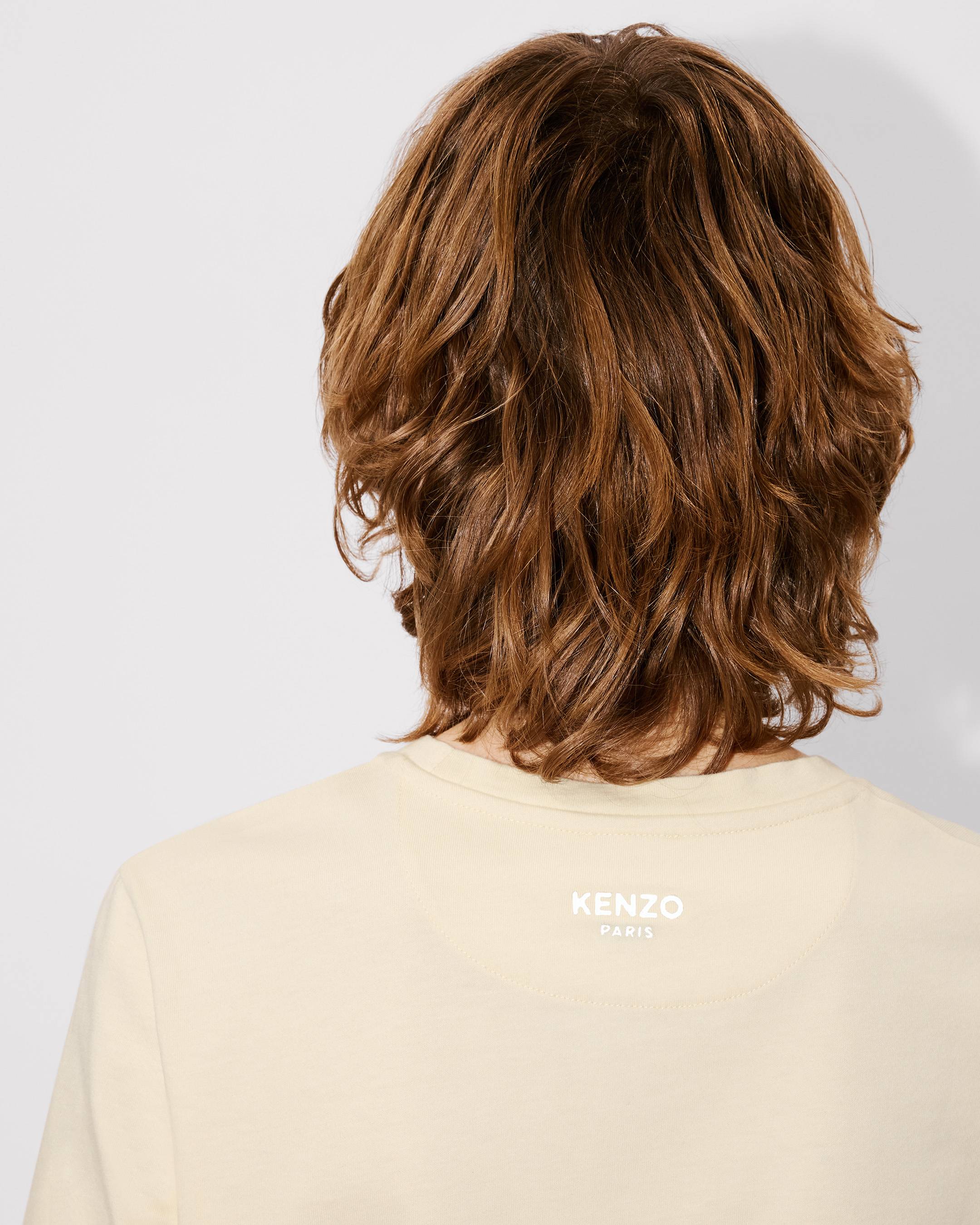 T-shirt à pin et détail drapé 'Boke Flower' en coton