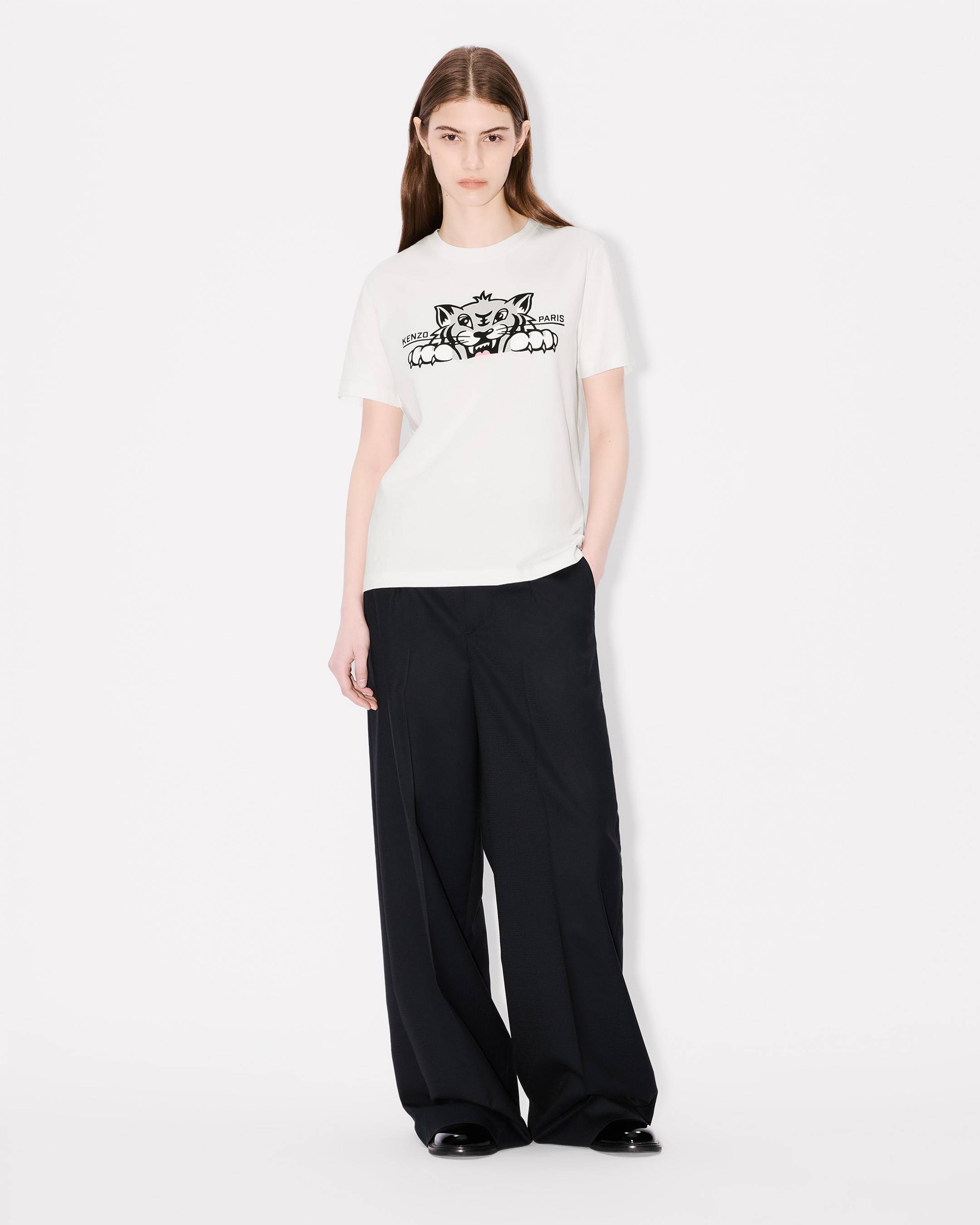 'KENZO Happy Tiger' loose T-shirt in cotton