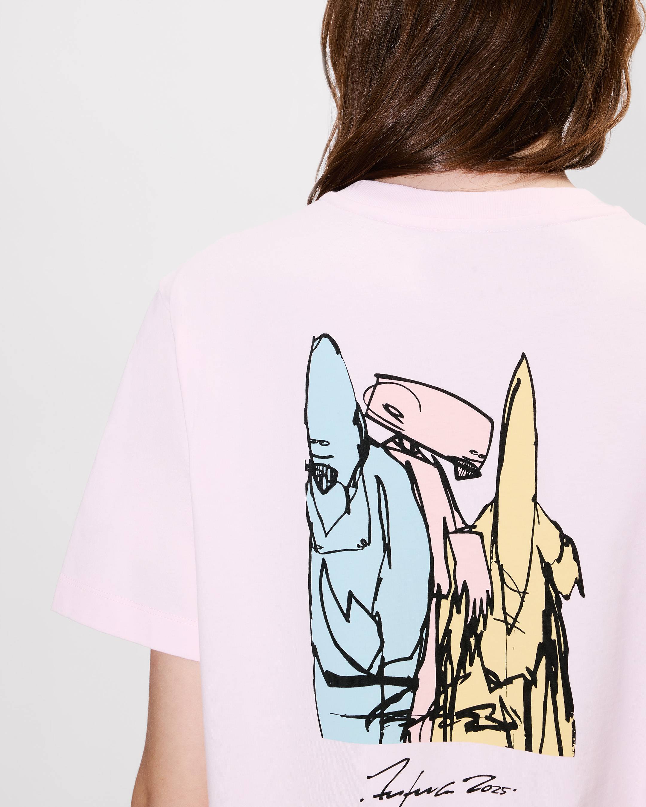 'Kenzo x Futura 2000' ルーズ コットン Tシャツ