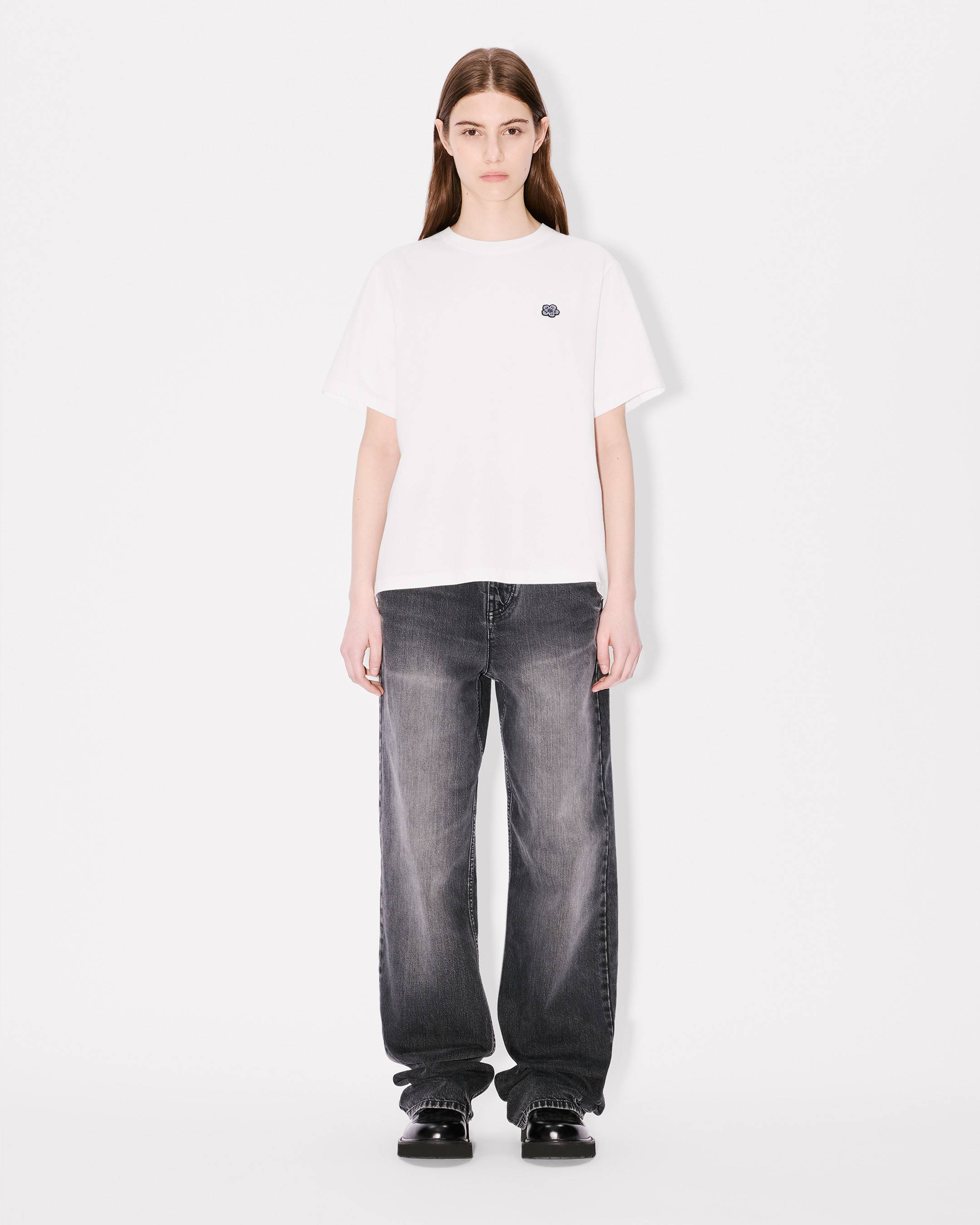 Boke Flower' embroidered relax T-shirt | Women's | KENZO