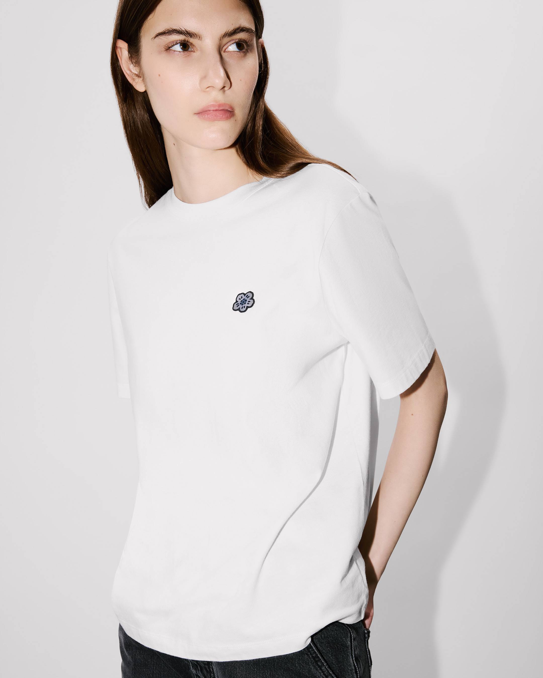 ◆KENZO◆ RELAX T-SHIRT WITH BOKE FLOWER EMBROIDERY Boke Flower' embroidered relax T-shirt | Women's | KENZO