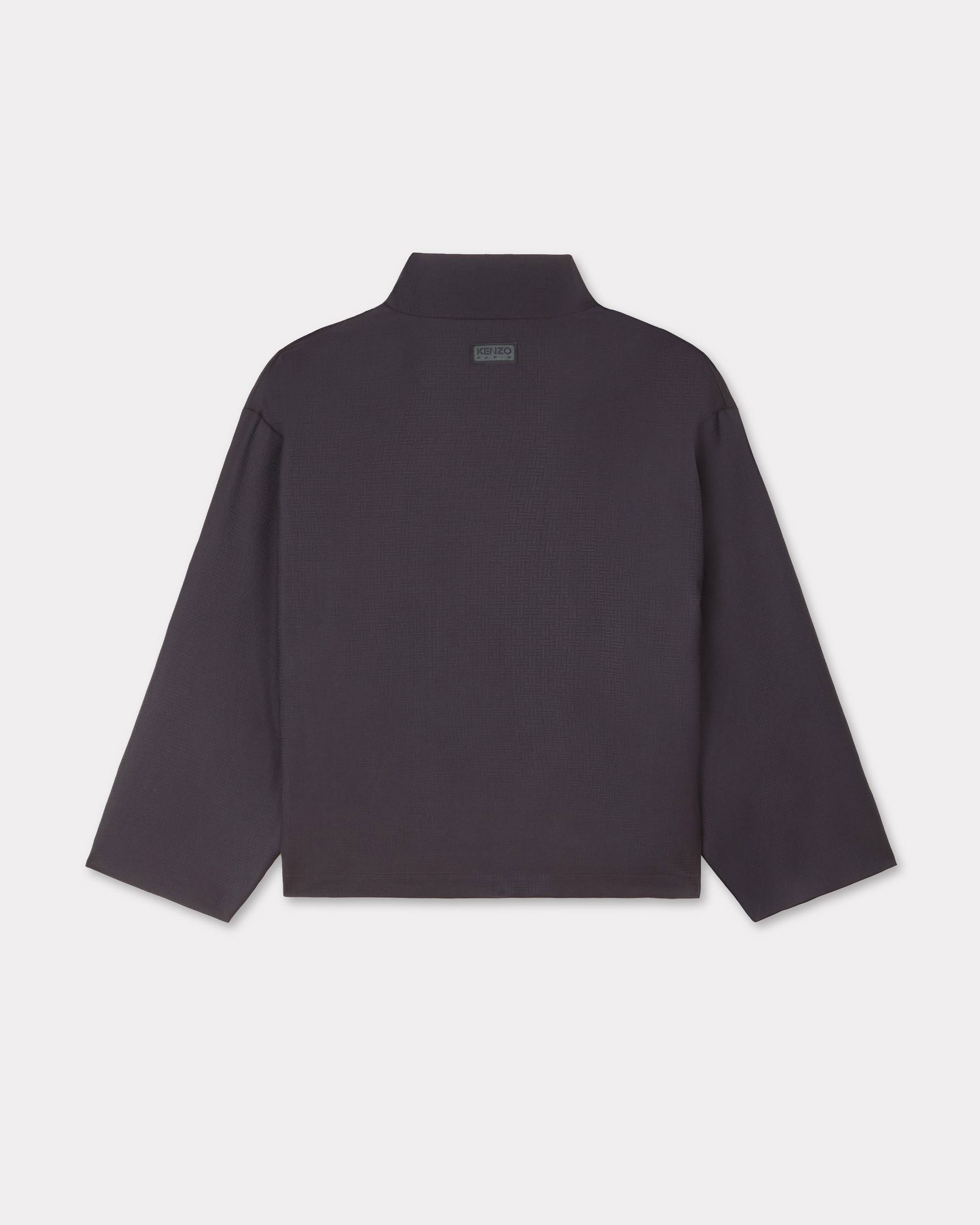 Veste kimono 'KENZO Weave' en jacquard de laine