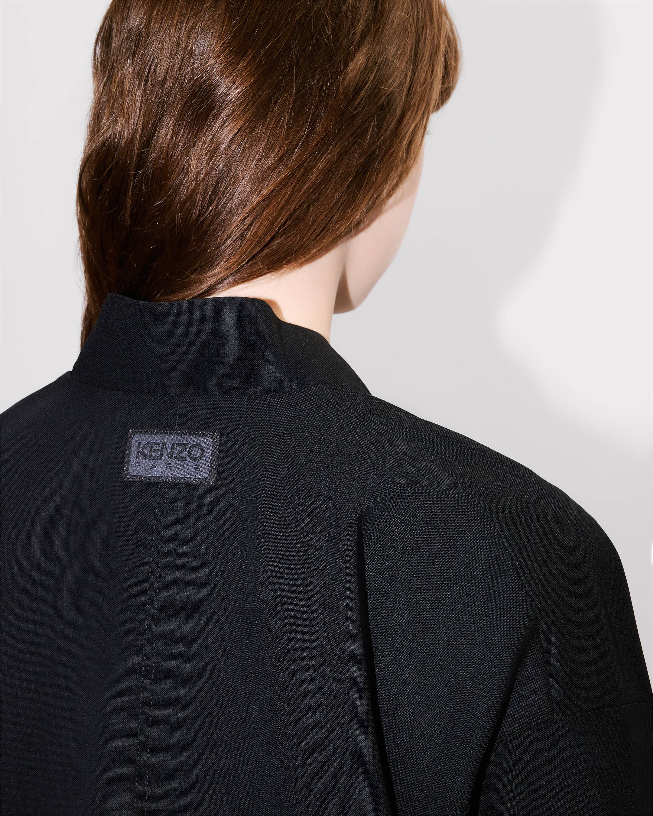 Kimono jacket in virgin wool