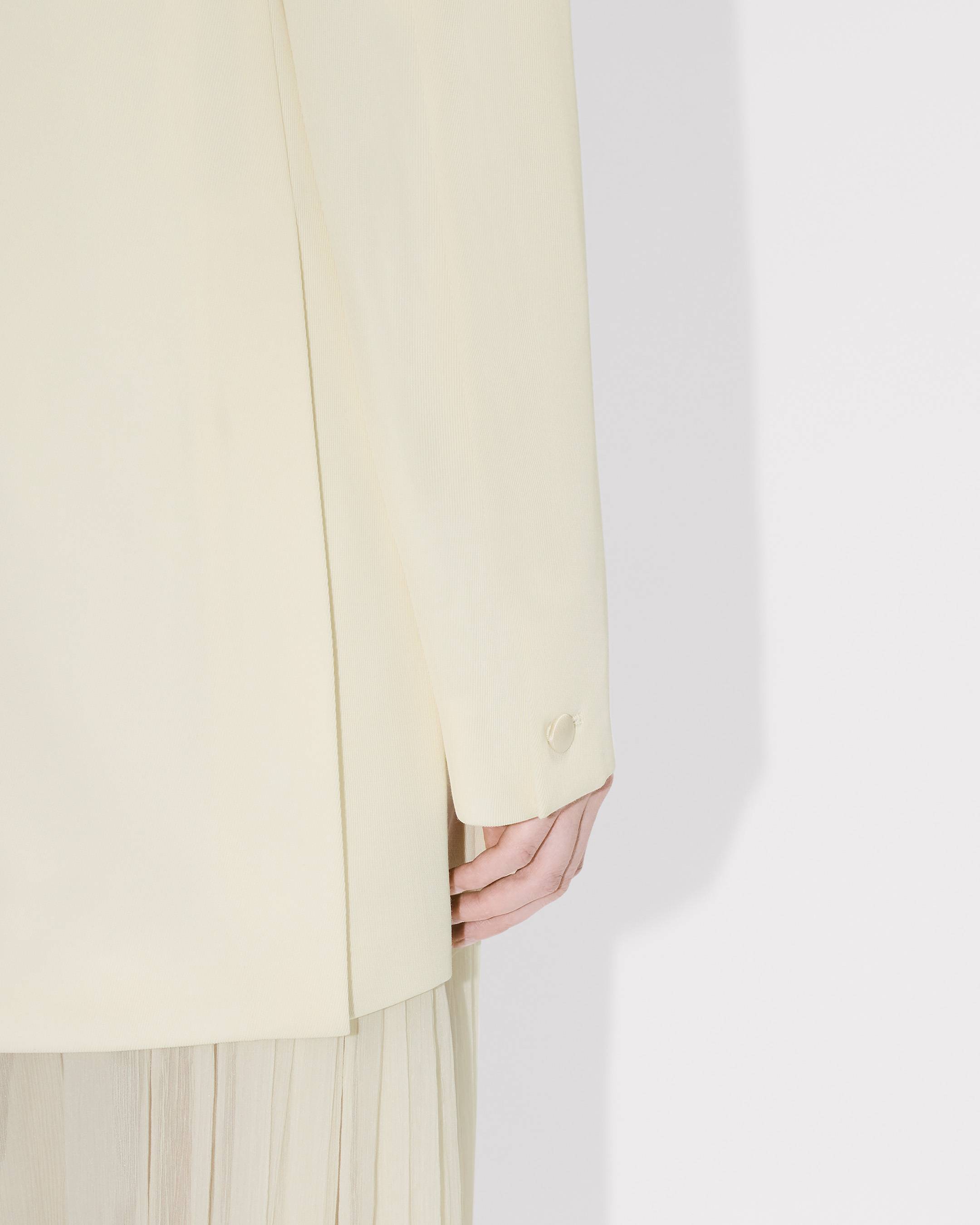 Shawl collar blazer virgin wool