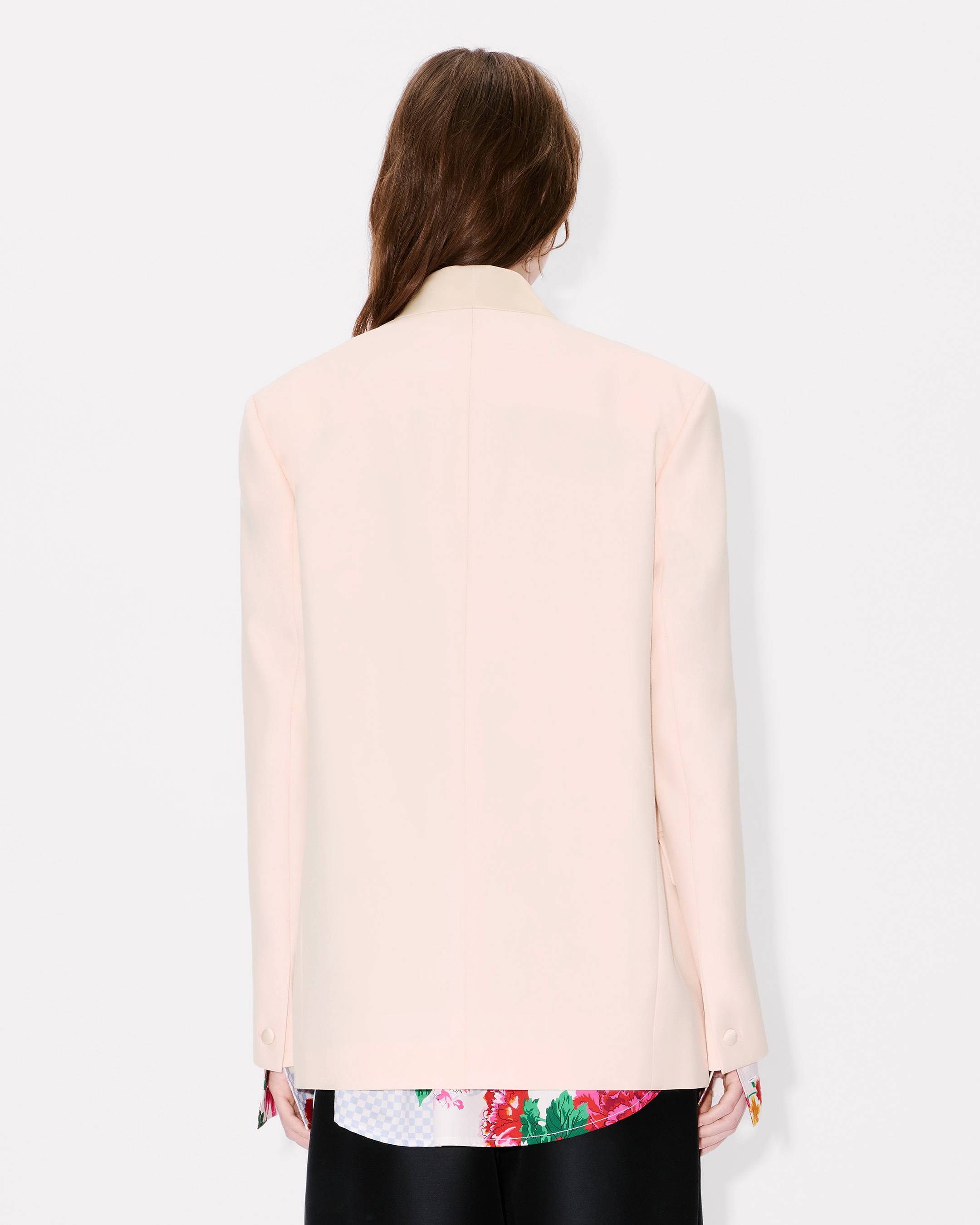 Kimono blazer in virgin wool