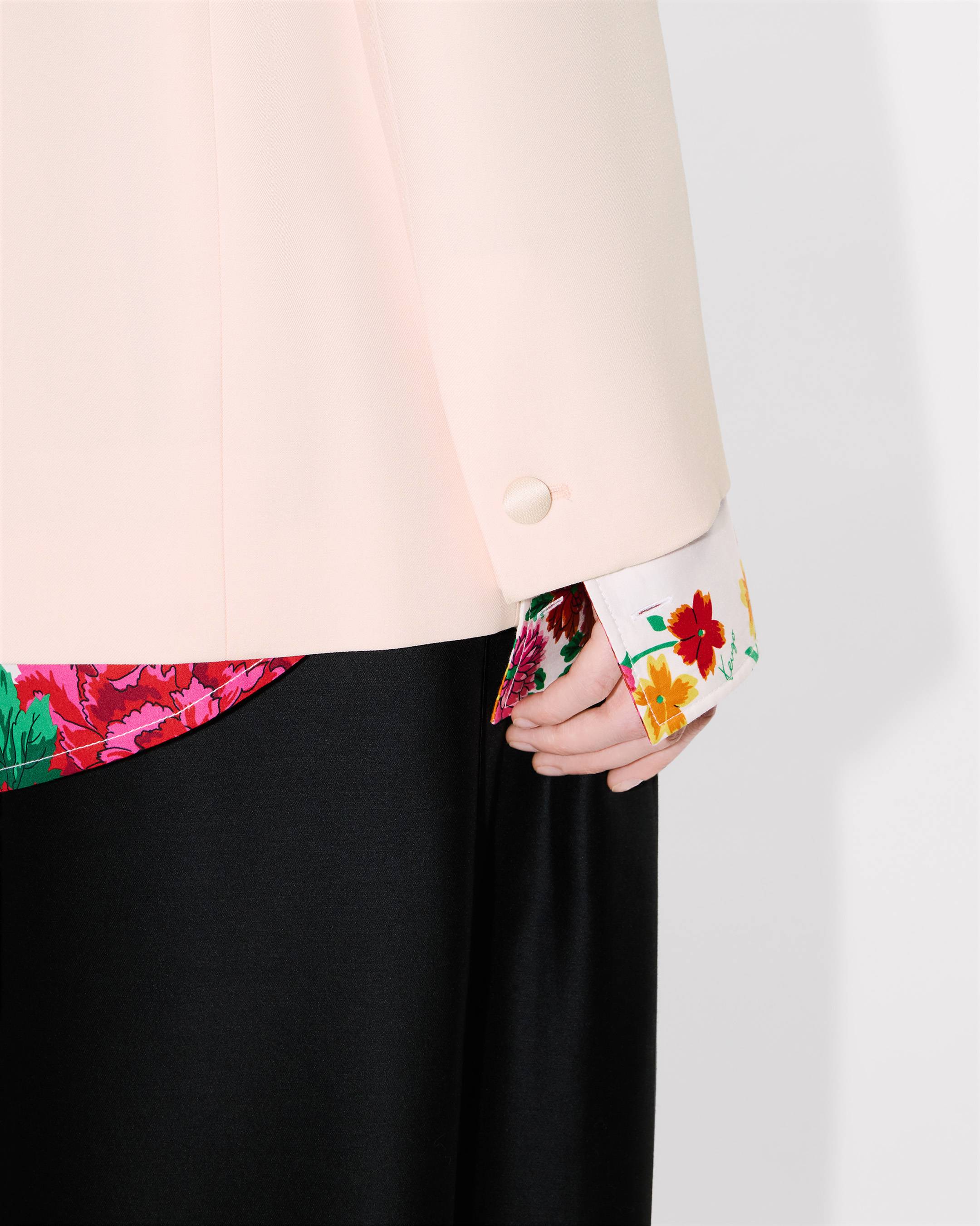 Kimono blazer virgin wool