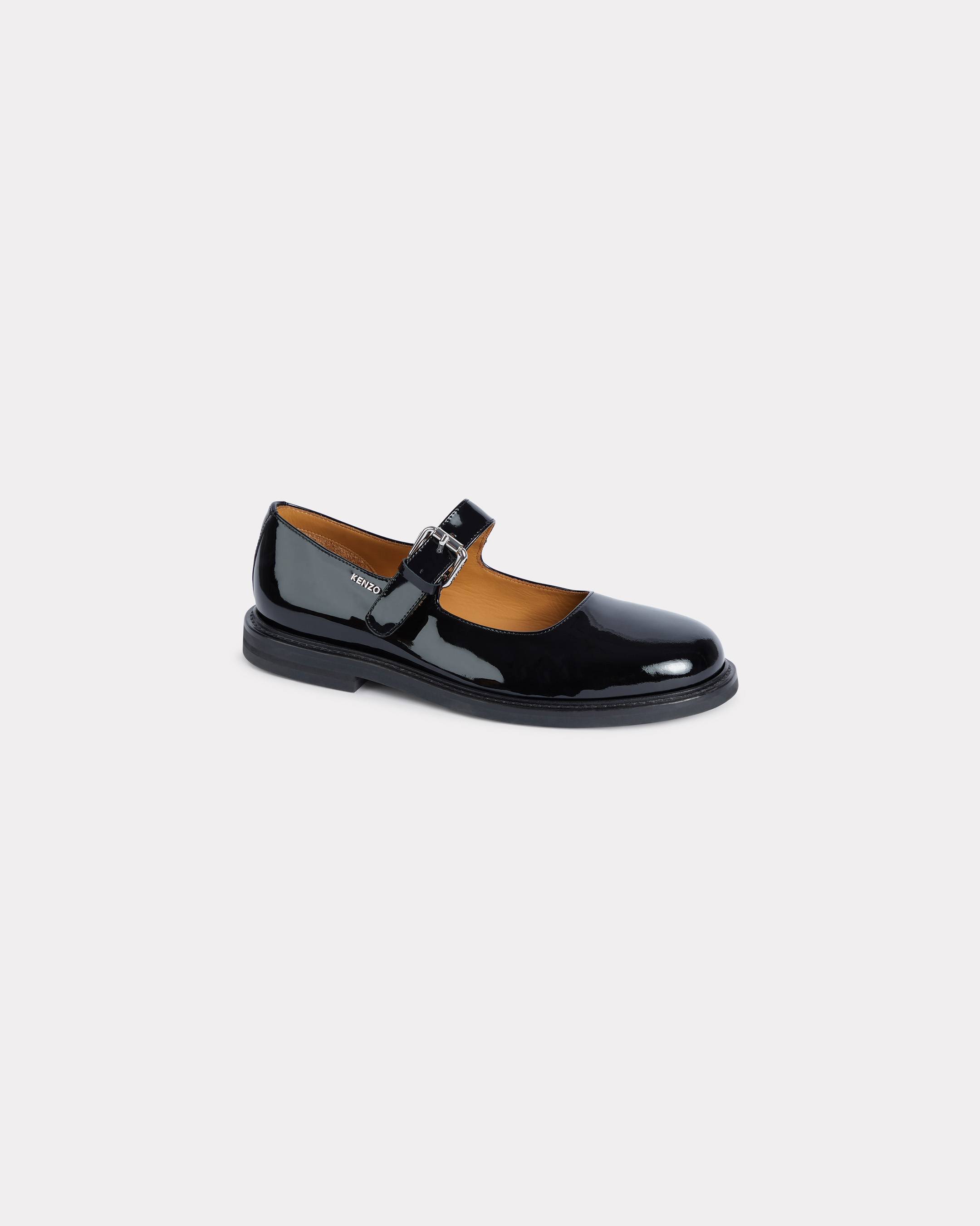 KENZO 'Kenzo Meari' Mary Janes In Leather Black Mens - Size 40
