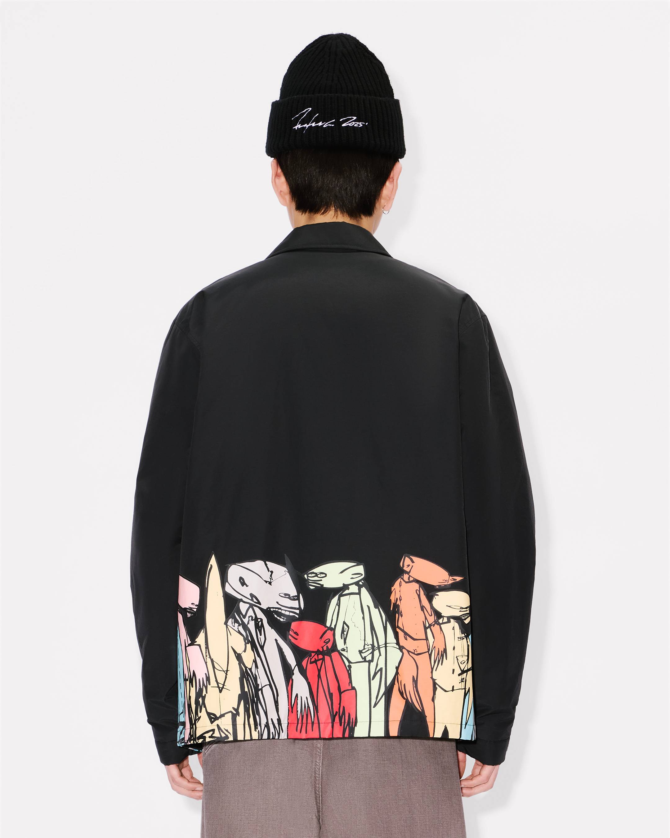 'Kenzo x Futura 2000' padded coach jacket