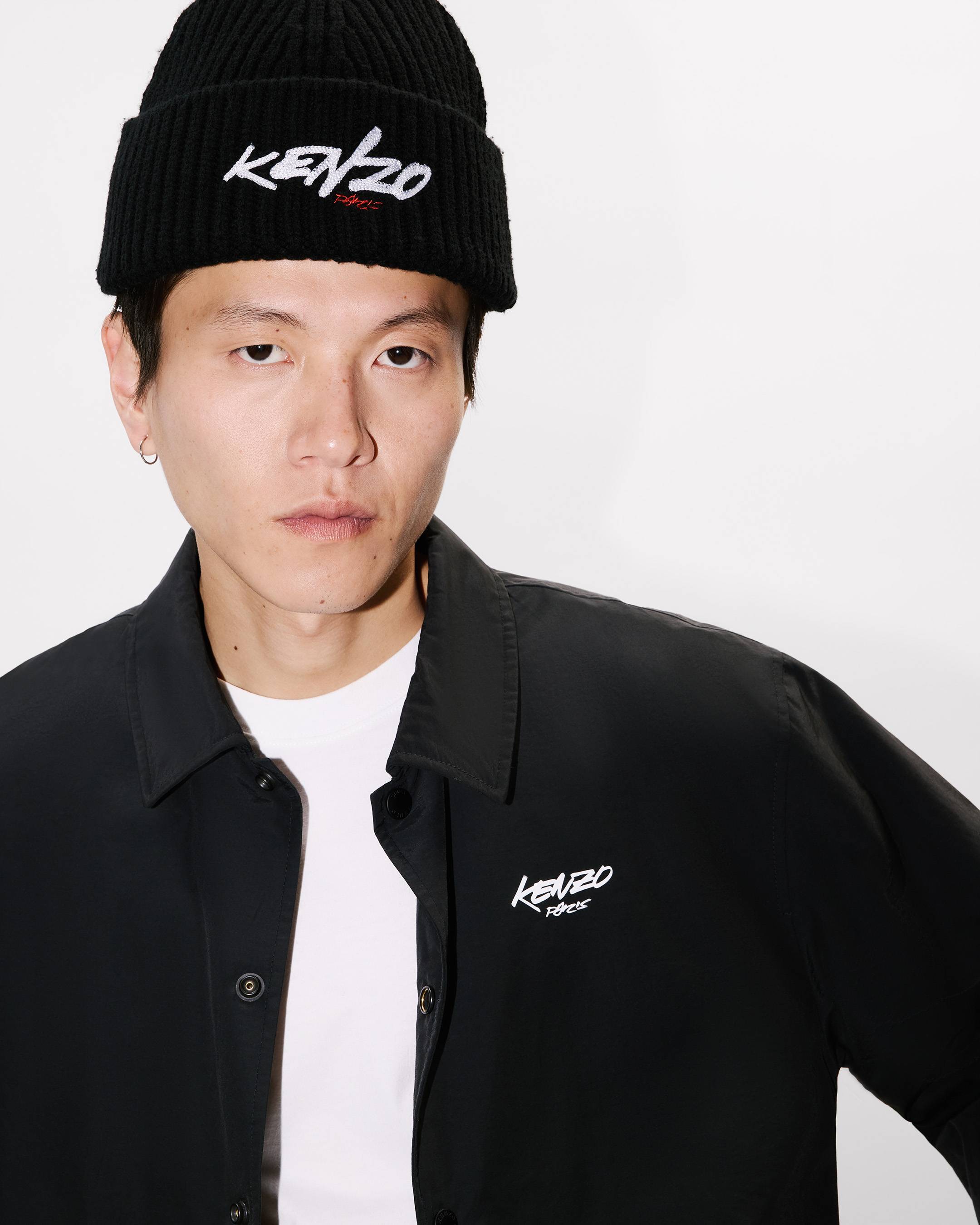 'Kenzo x Futura 2000' padded coach jacket