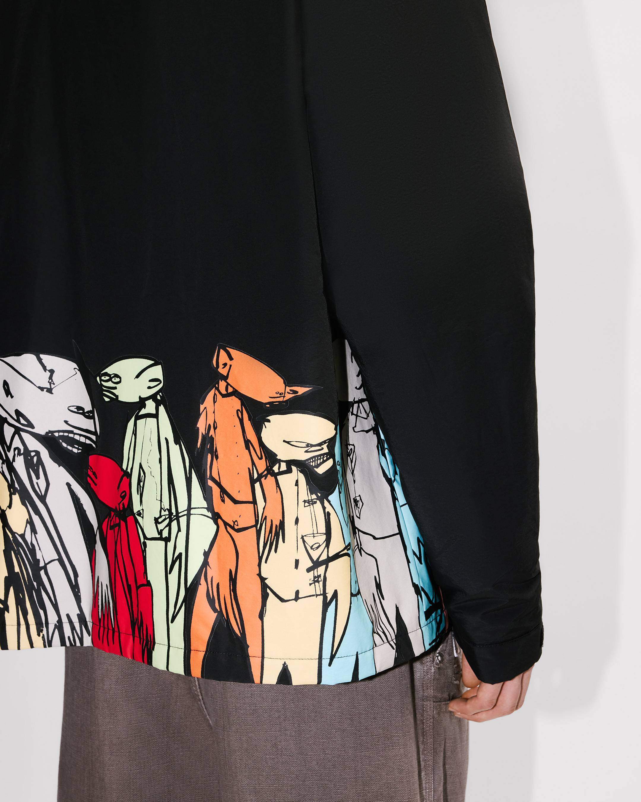 'Kenzo x Futura 2000' padded coach jacket