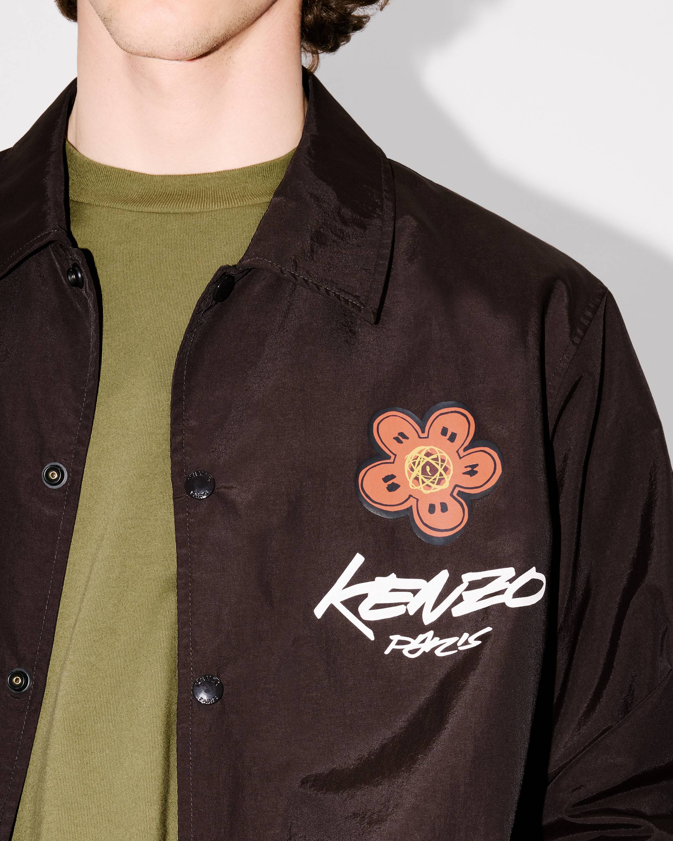 'Kenzo x Futura 2000' light coach jacket