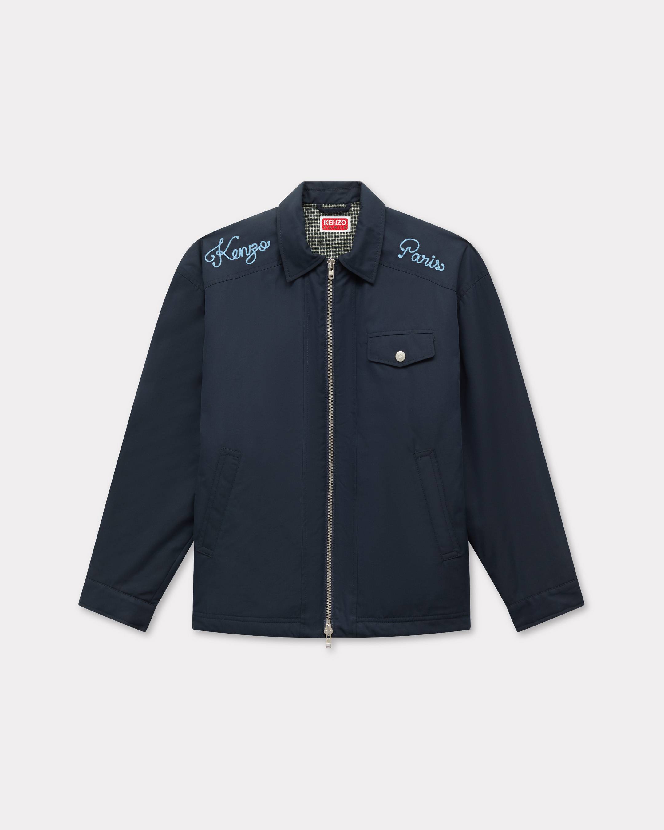 'KENZO Paris Chainstitch' コットンツイル コーチジャケット