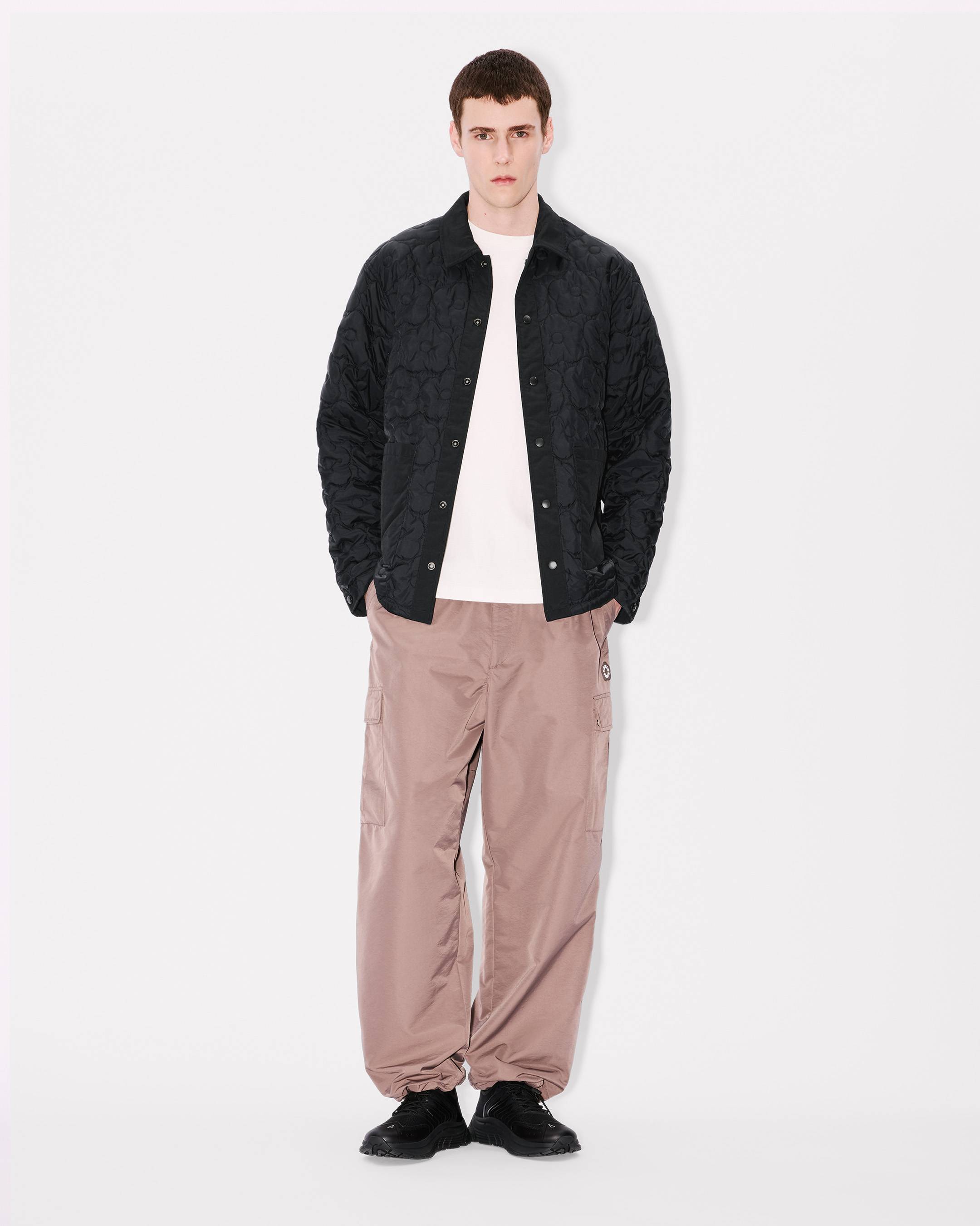 KENZO 'Boke Flower 2.0' Reversible Heavy Coach Jacket, Man, Black, Size Xs, Nylon