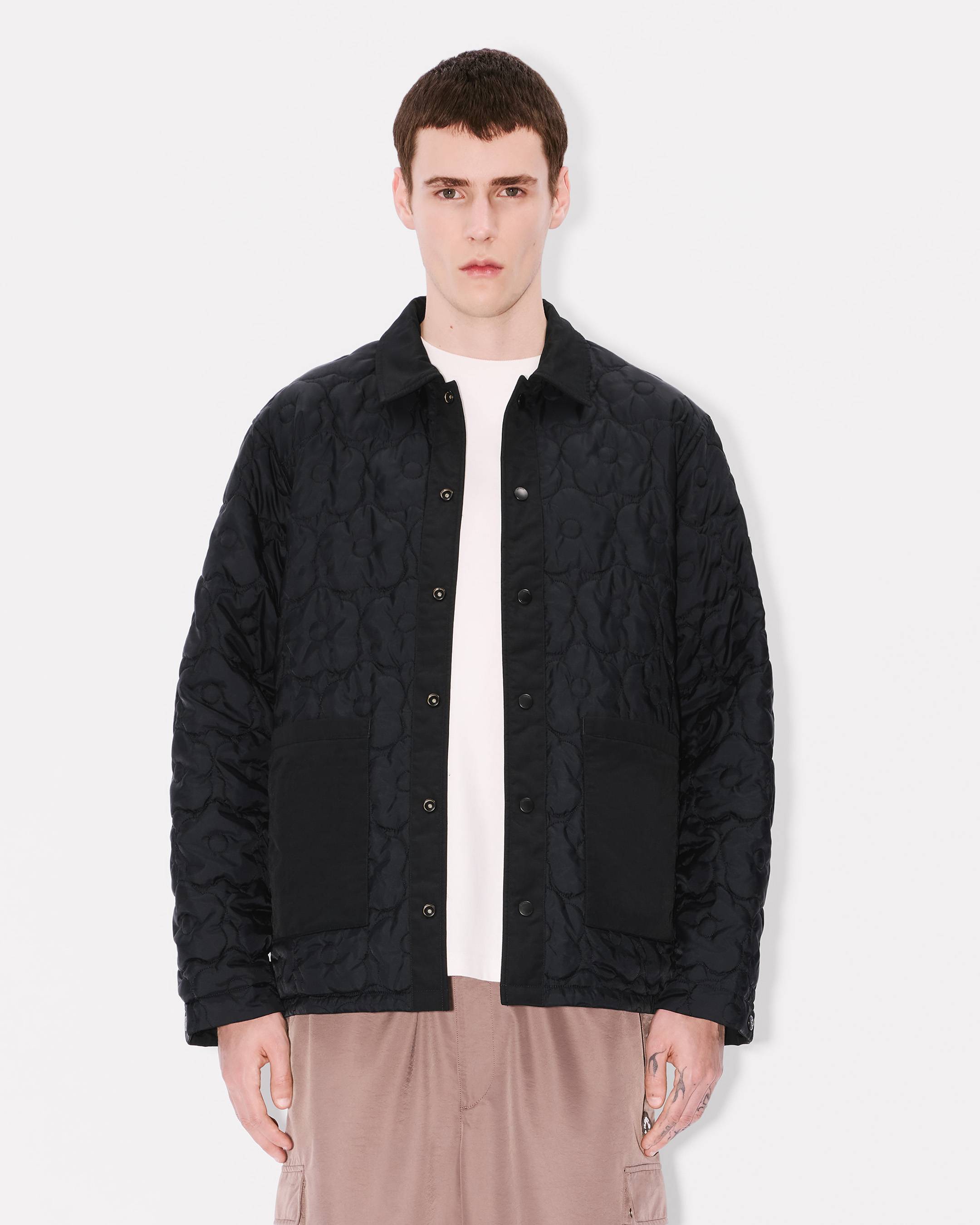 'Boke Flower 2.0' reversible heavy coach jacket