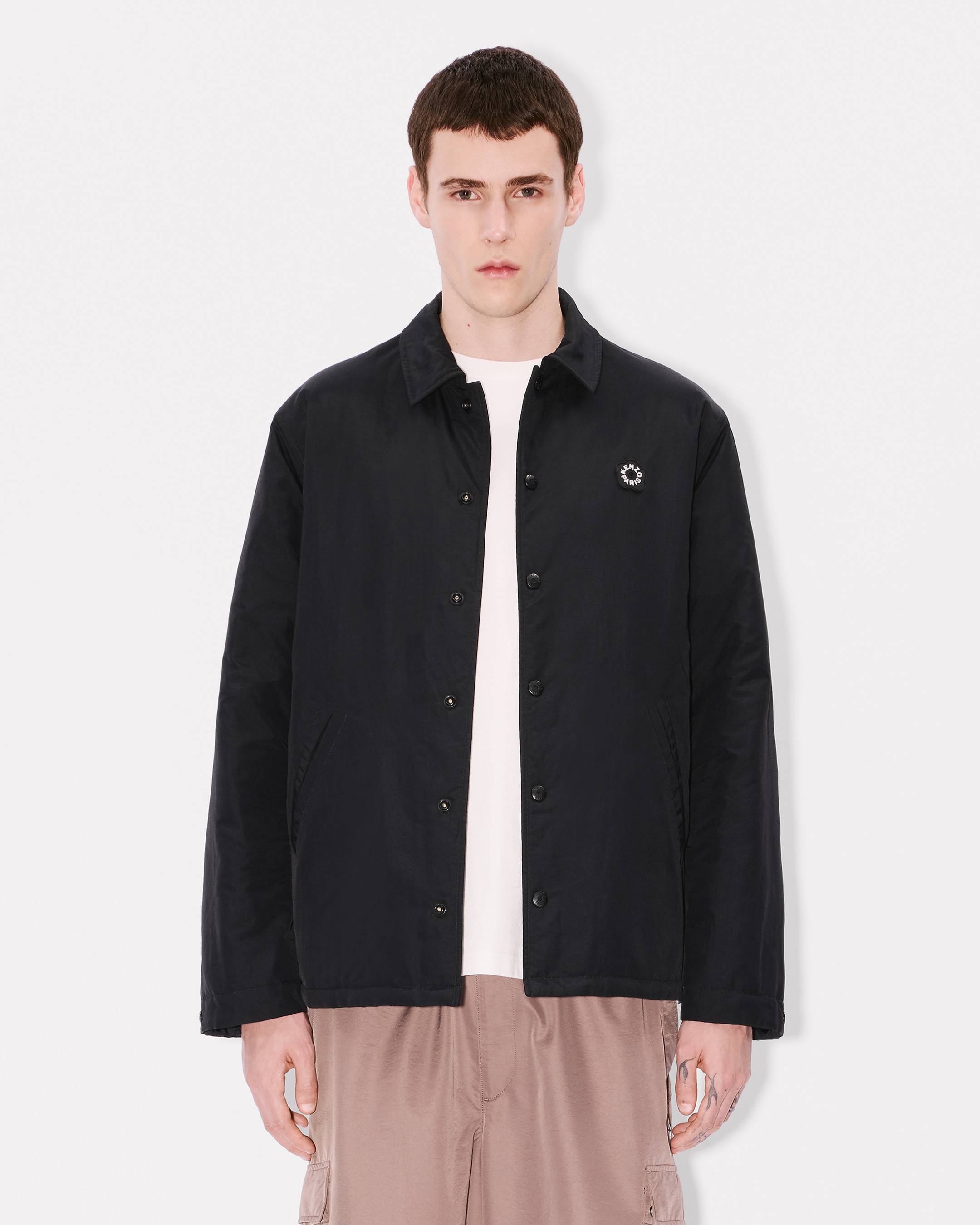 'Boke Flower 2.0' reversible heavy coach jacket