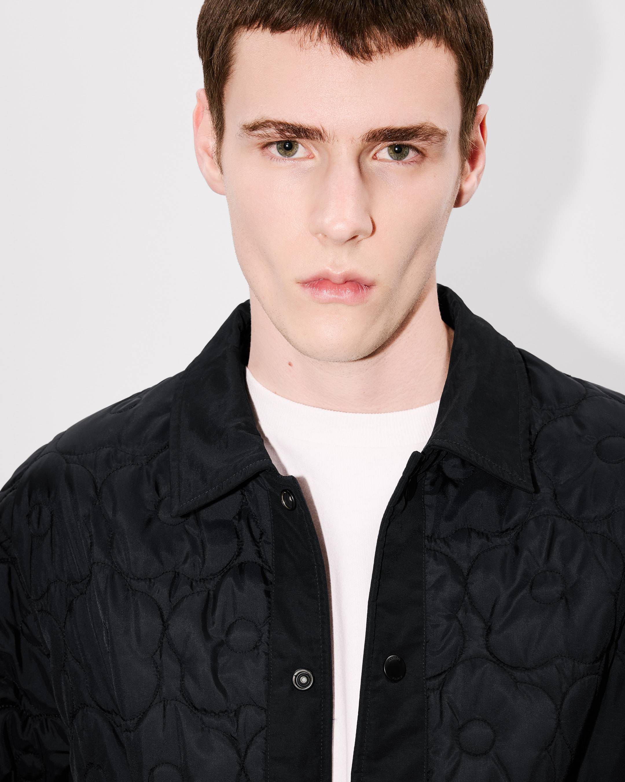 'Boke Flower 2.0' reversible heavy coach jacket