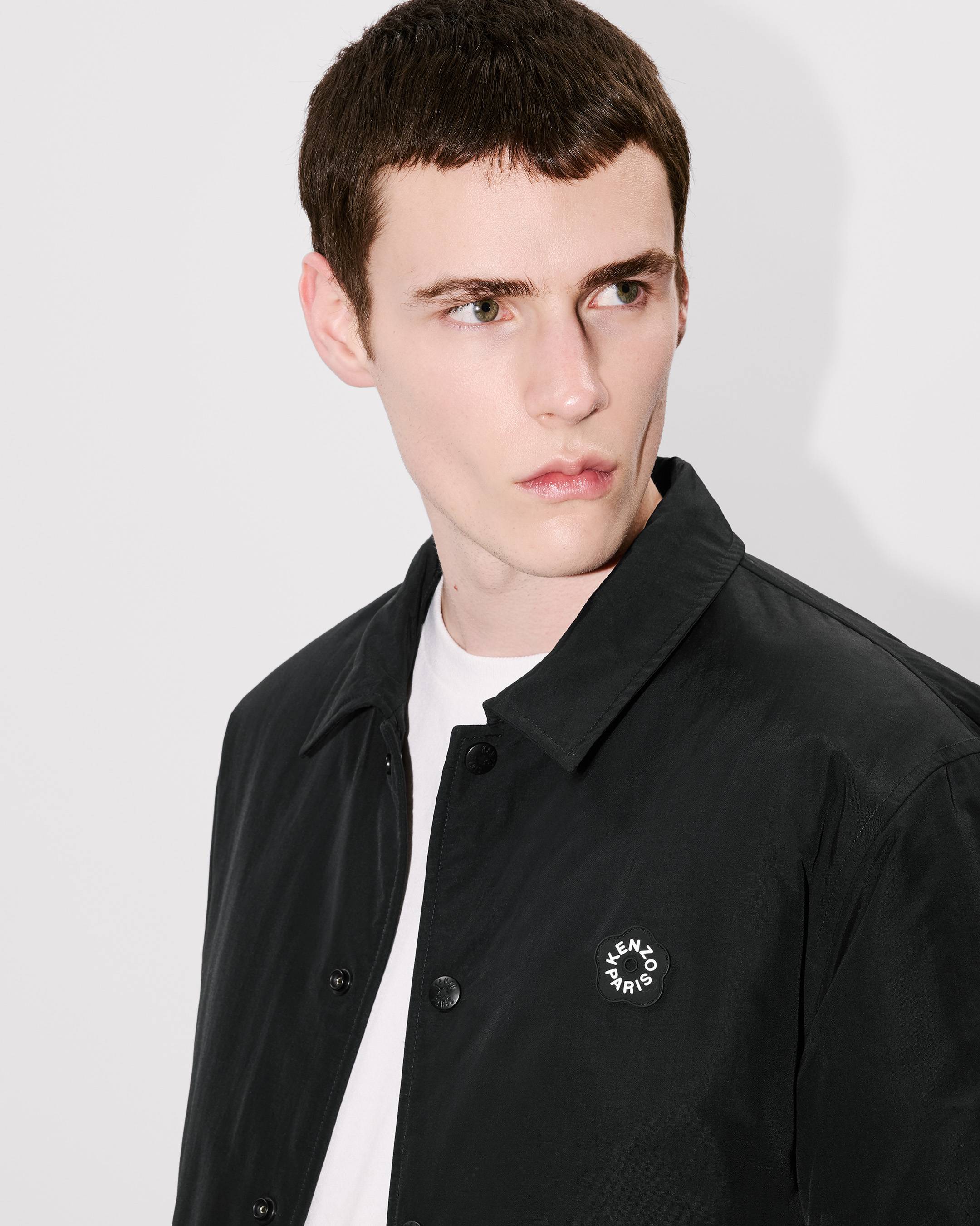'Boke Flower 2.0' reversible heavy coach jacket