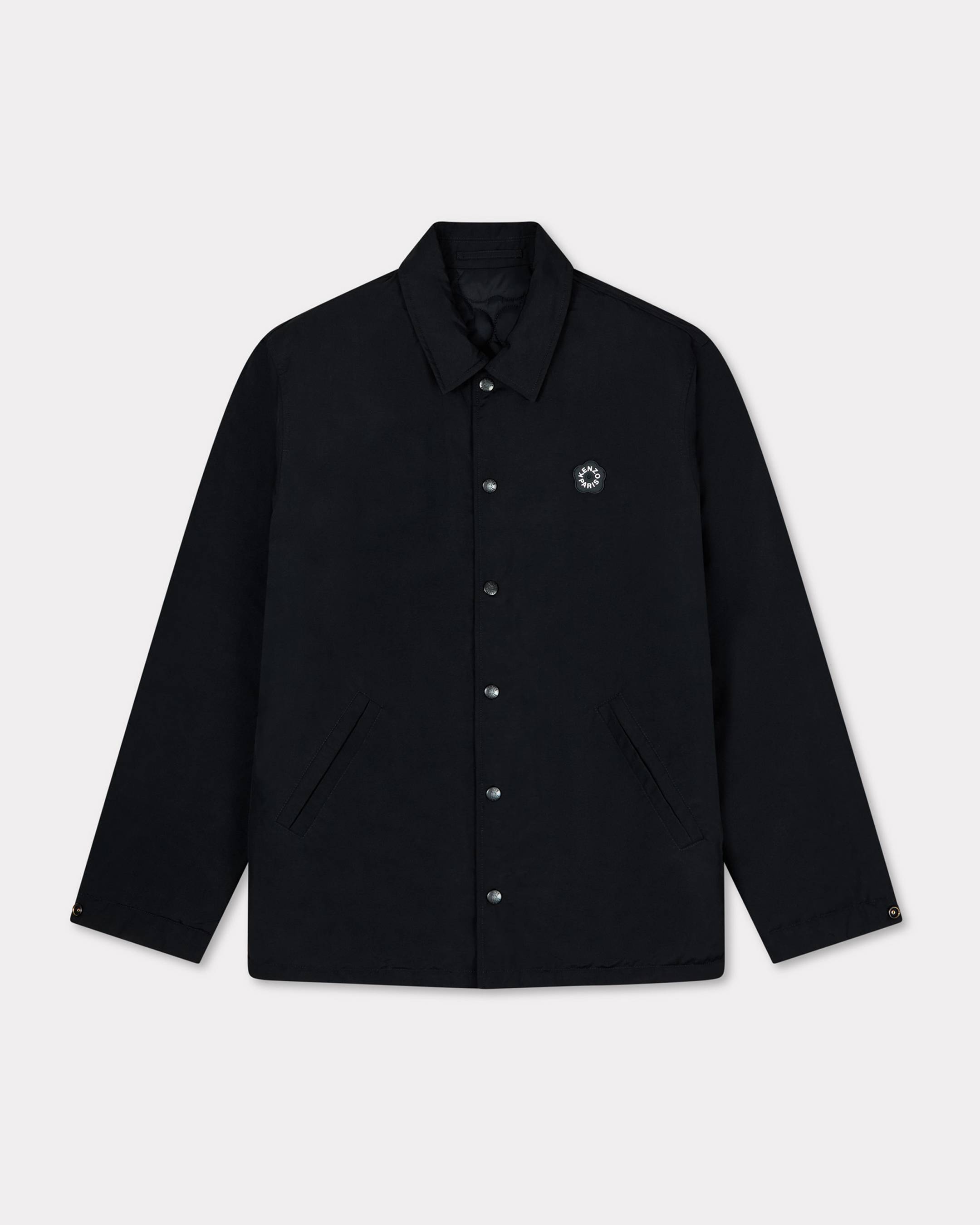 KENZO 'Boke Flower 2.0' Reversible Heavy Coach Jacket, Man, Black, Size Xxl, Nylon
