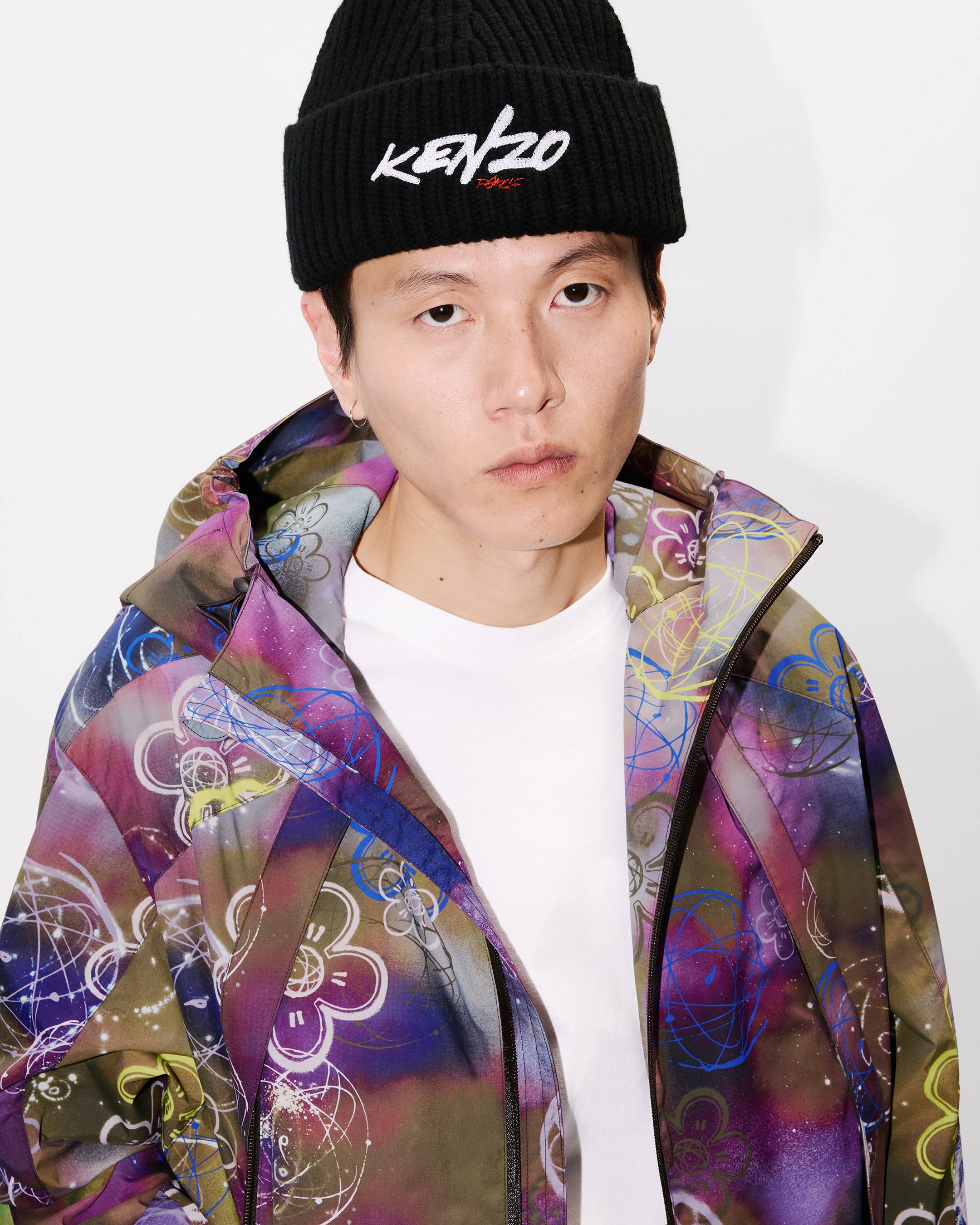 'Kenzo x Futura 2000' short windbreaker
