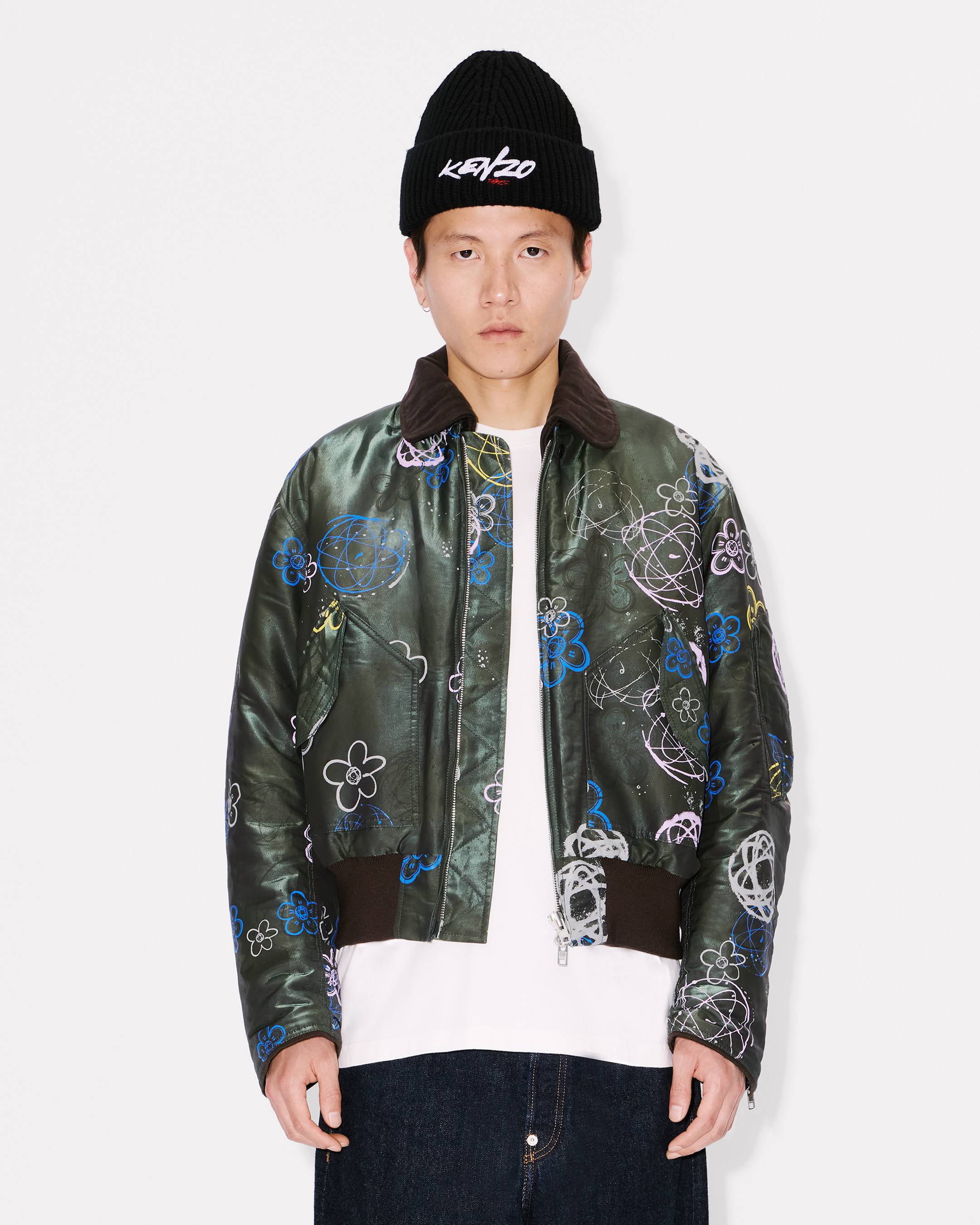 'Kenzo x Futura 2000' bomber