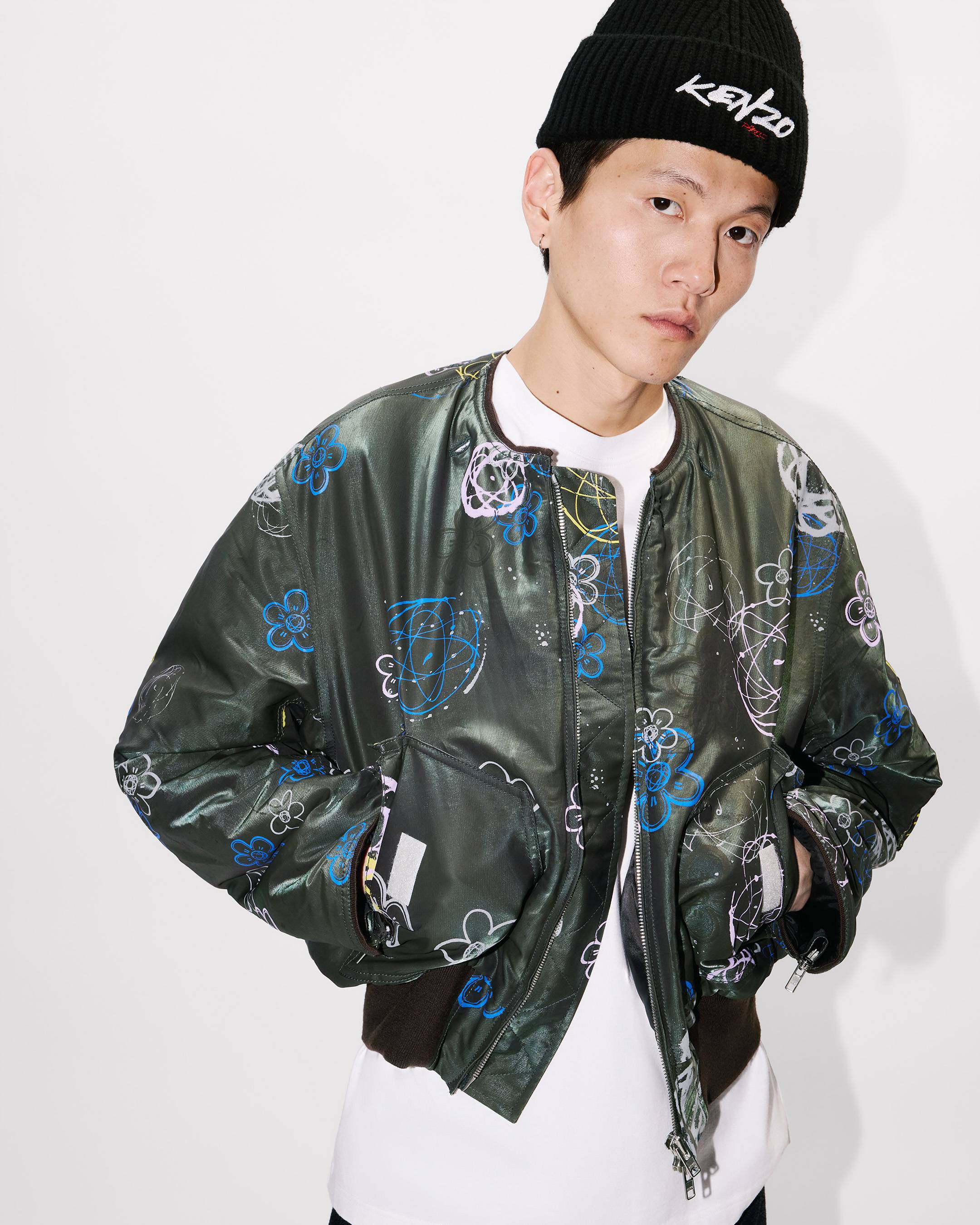 'Kenzo x Futura 2000' bomber