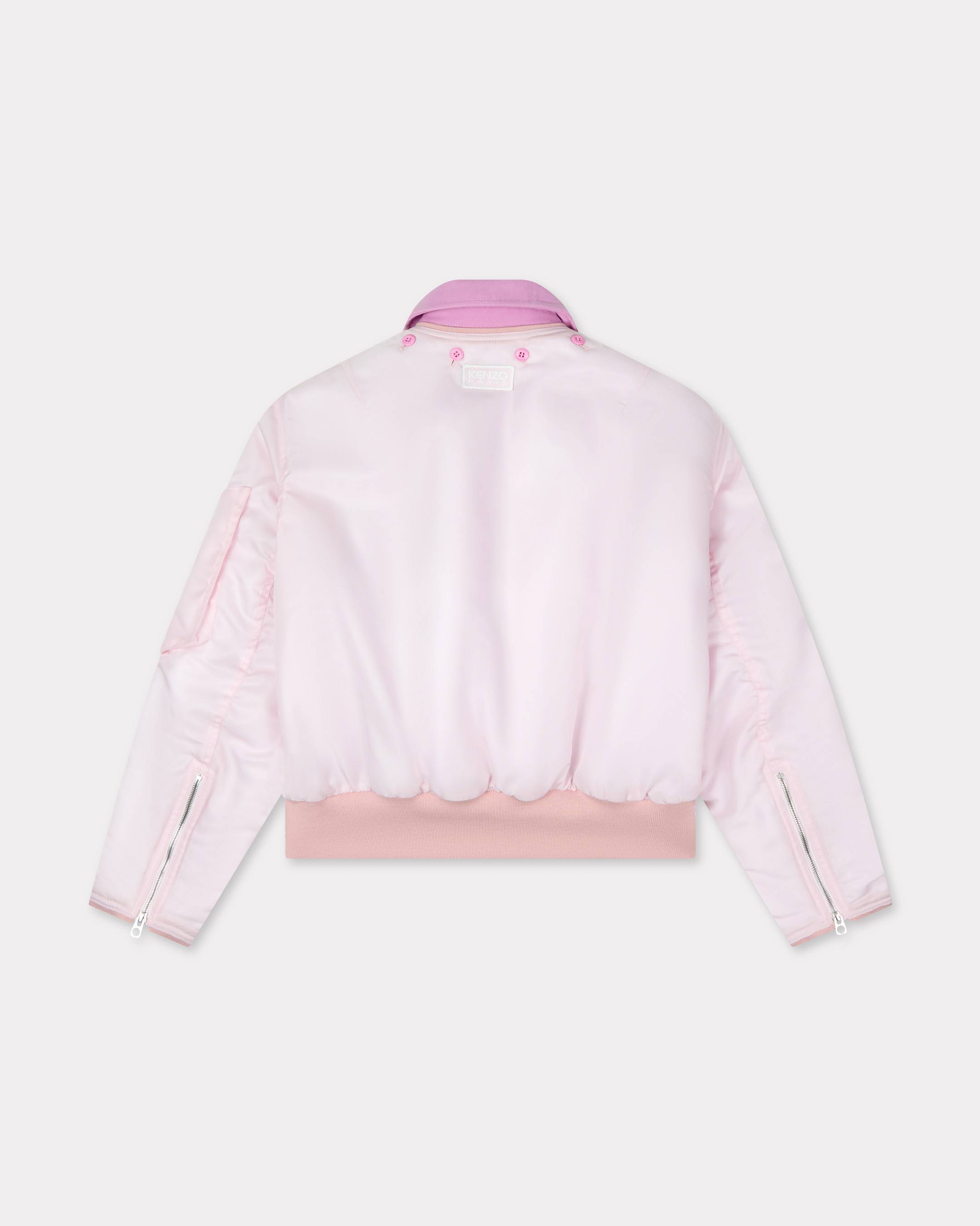 Bomber with moleskin collar