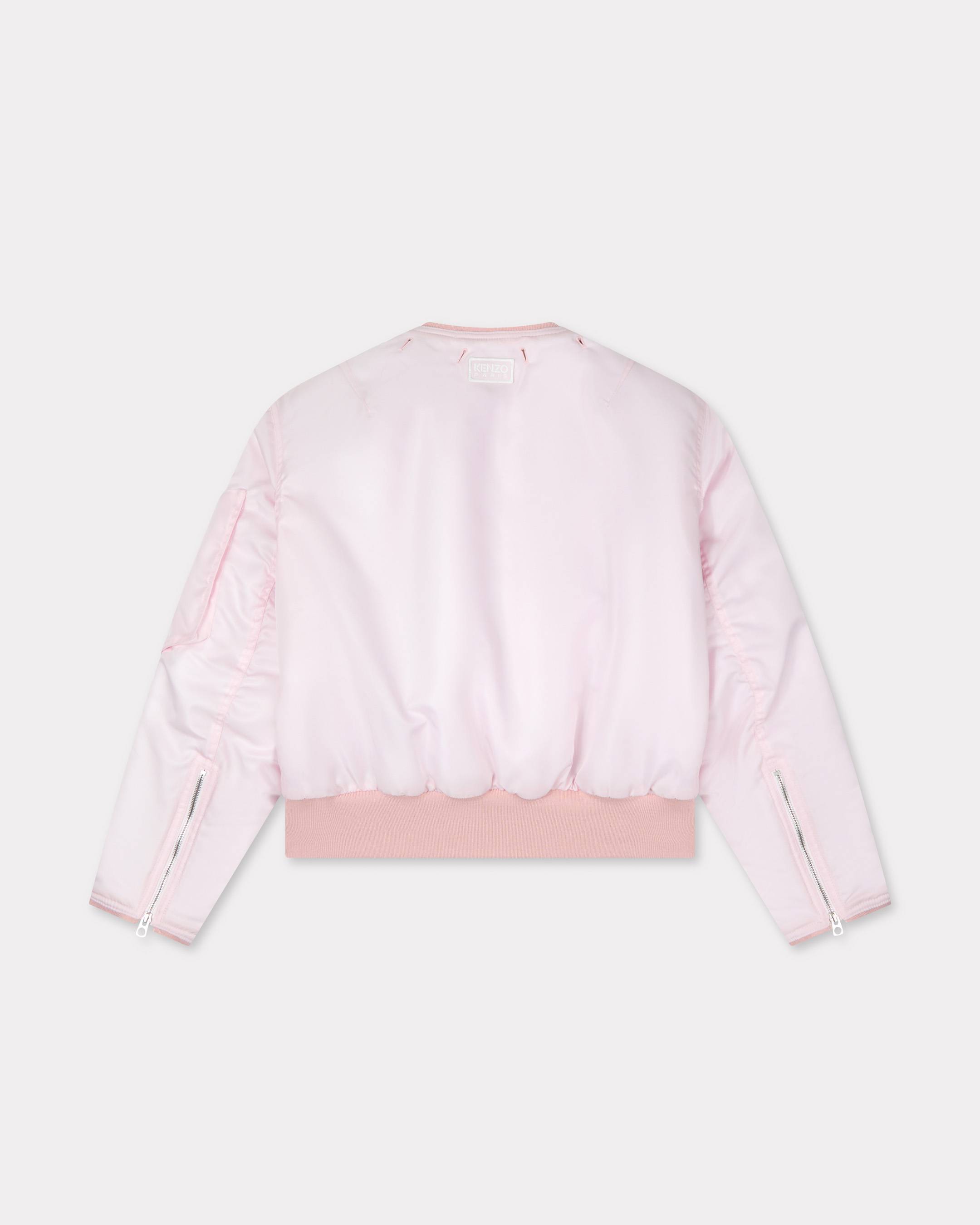 Bomber with moleskin collar