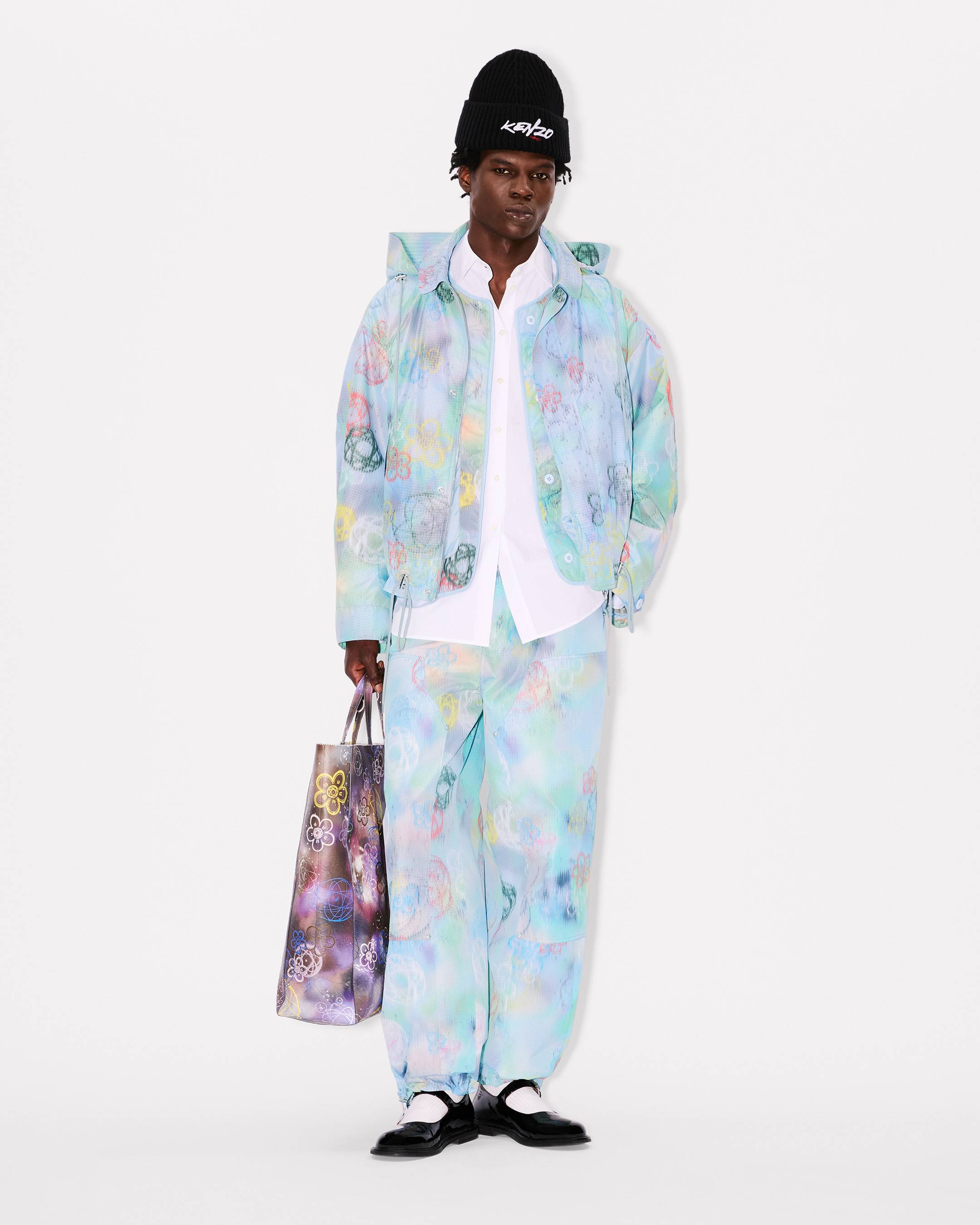 'Kenzo x Futura 2000' short parka