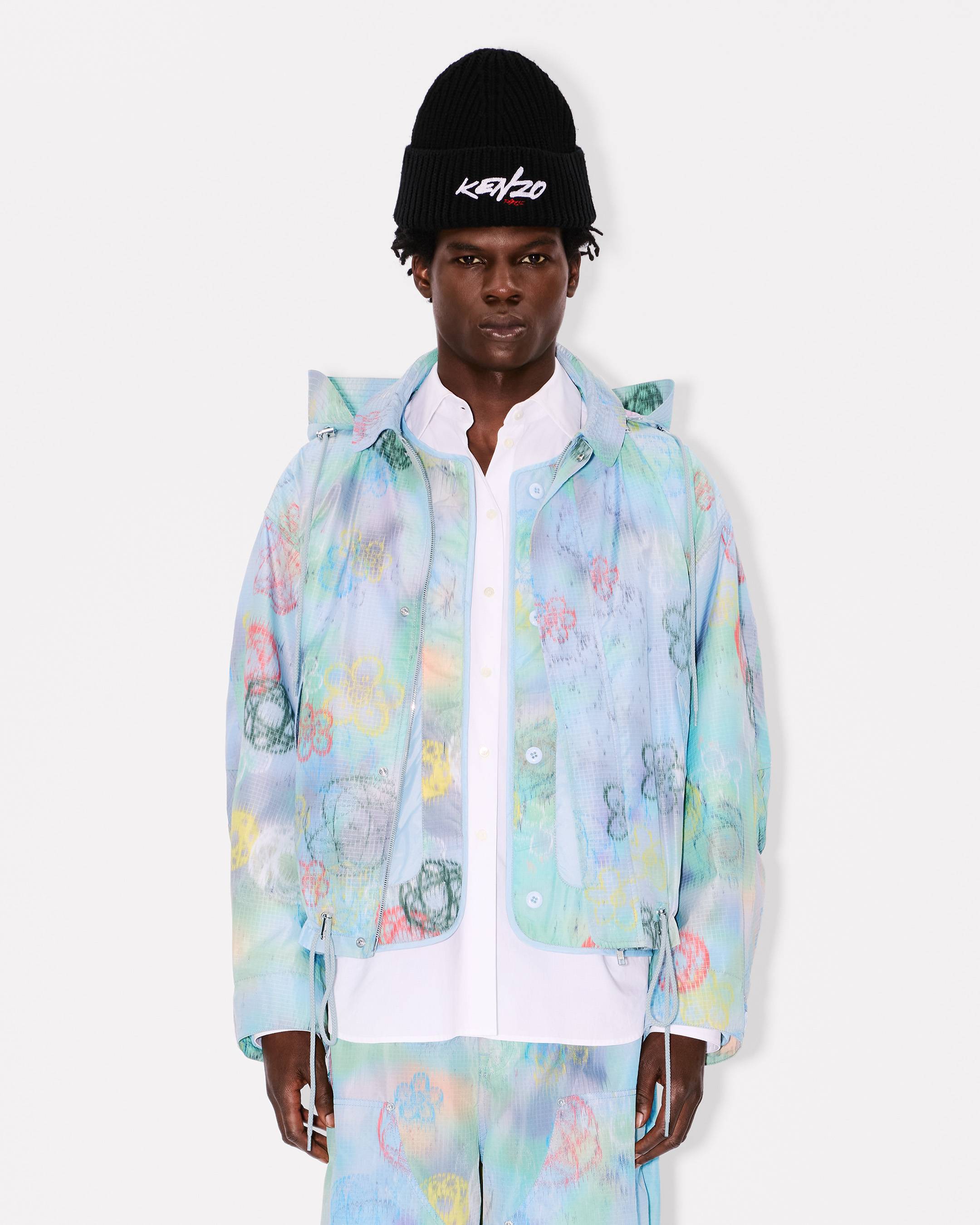 'Kenzo x Futura 2000' short parka