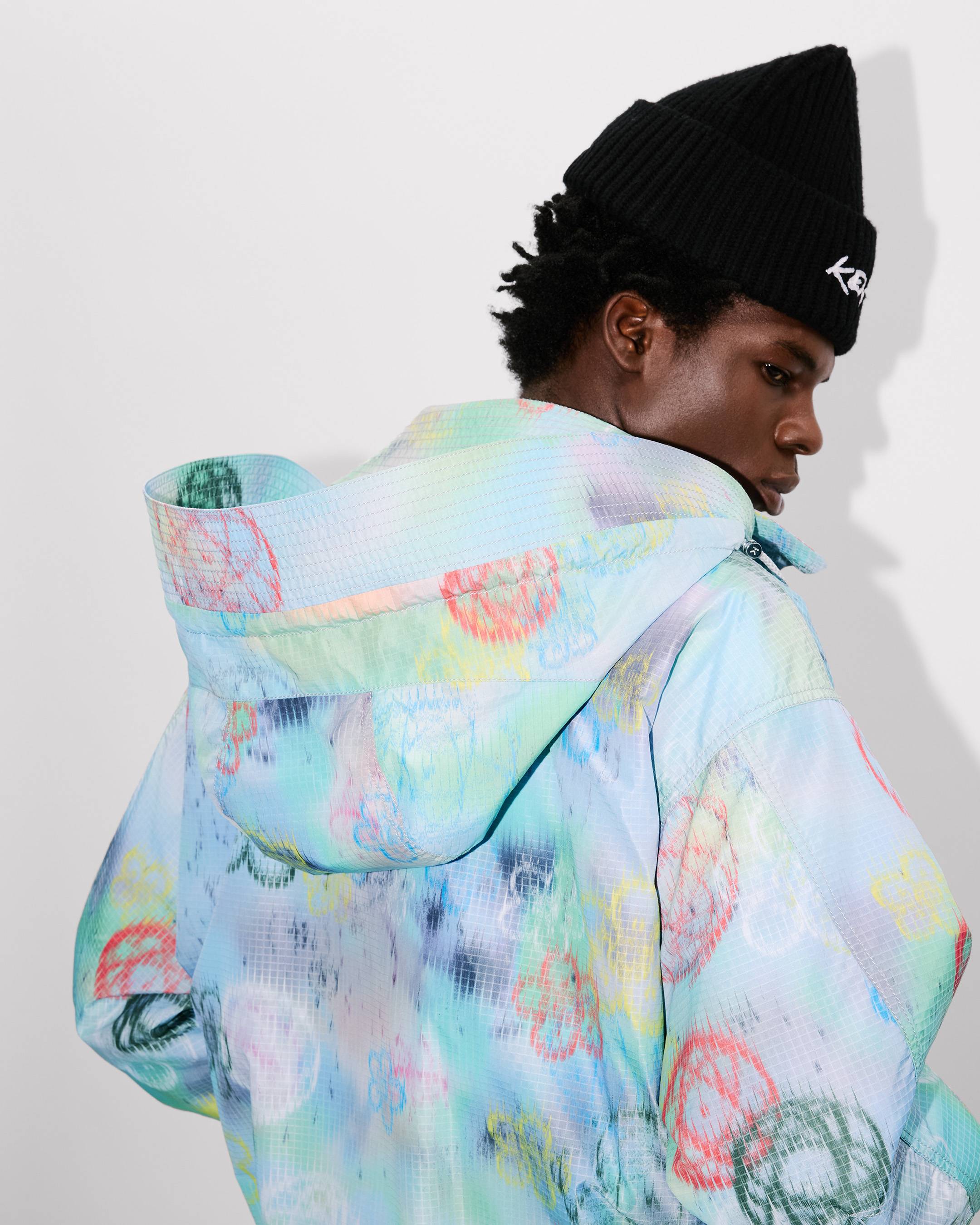 'Kenzo x Futura 2000' short parka